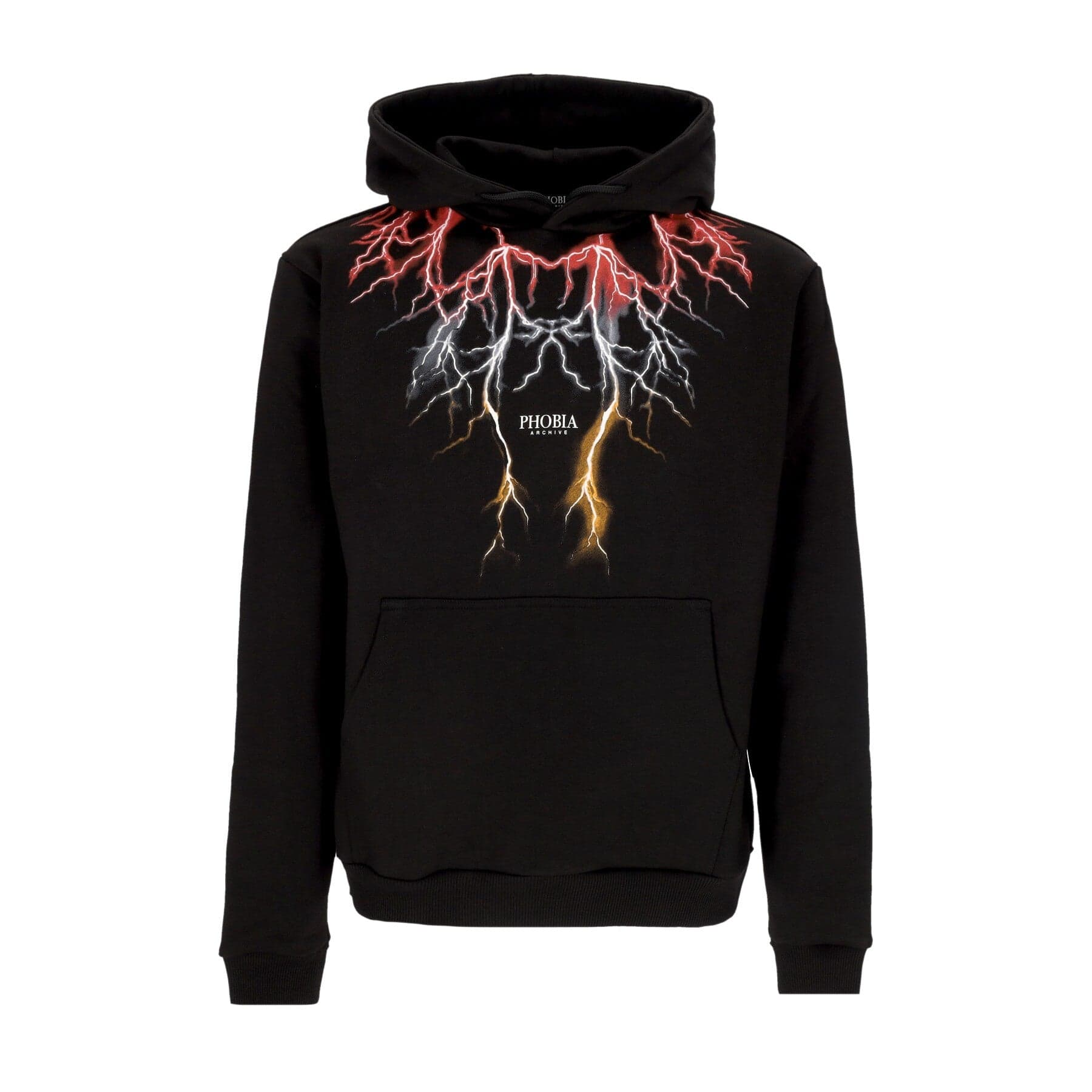Lightweight Men's Hoodie Lightning Hoodie Black/red/grey/orange