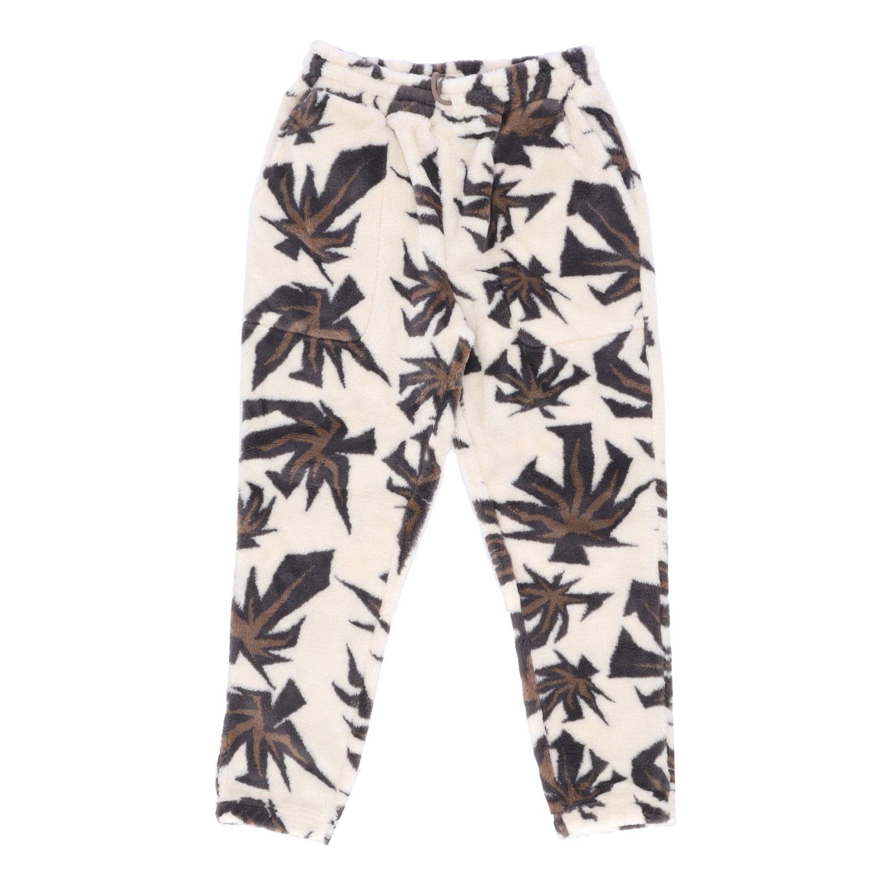 Lowell Men's Bear Jacquard Sherpa Pant Natural