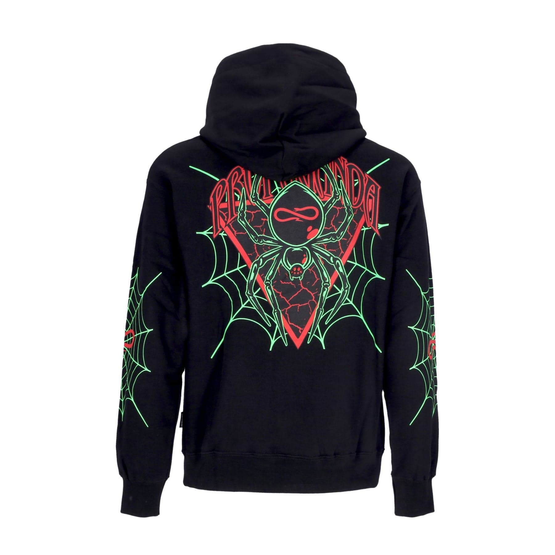 Men's Triangle Web Hoodie Black