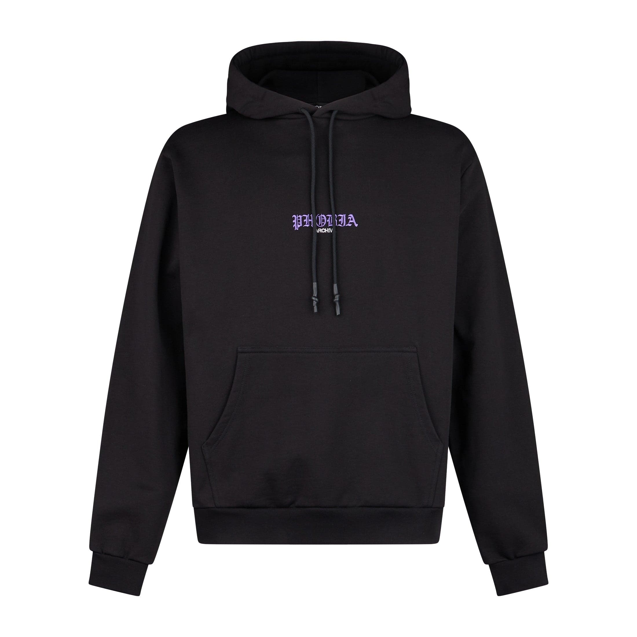 Men's Lightweight Hooded Sweatshirt Skull Print Hoodie Black