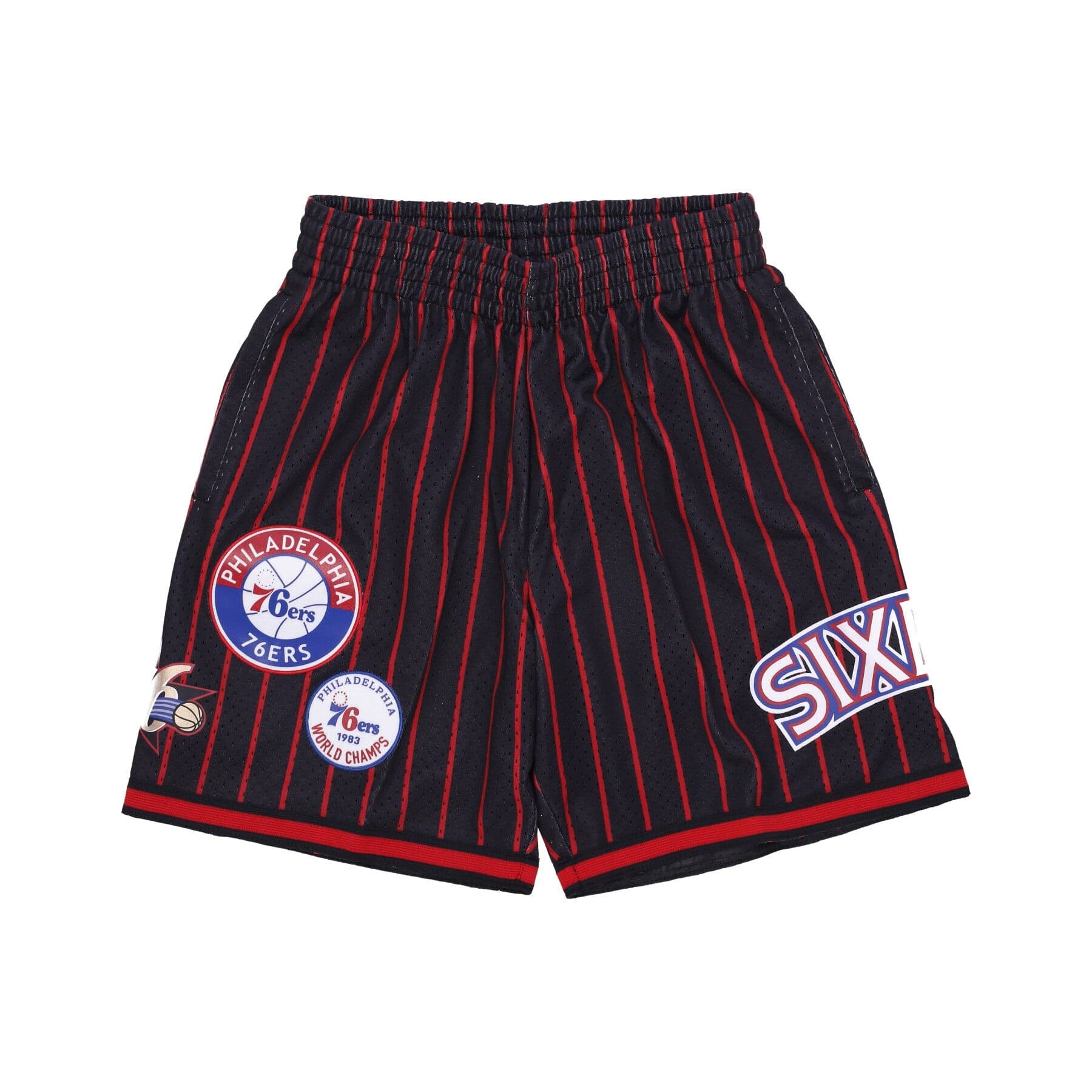 Men's Basketball Shorts Nba Hometown Mesh Short Hardwood Classics Phi76e