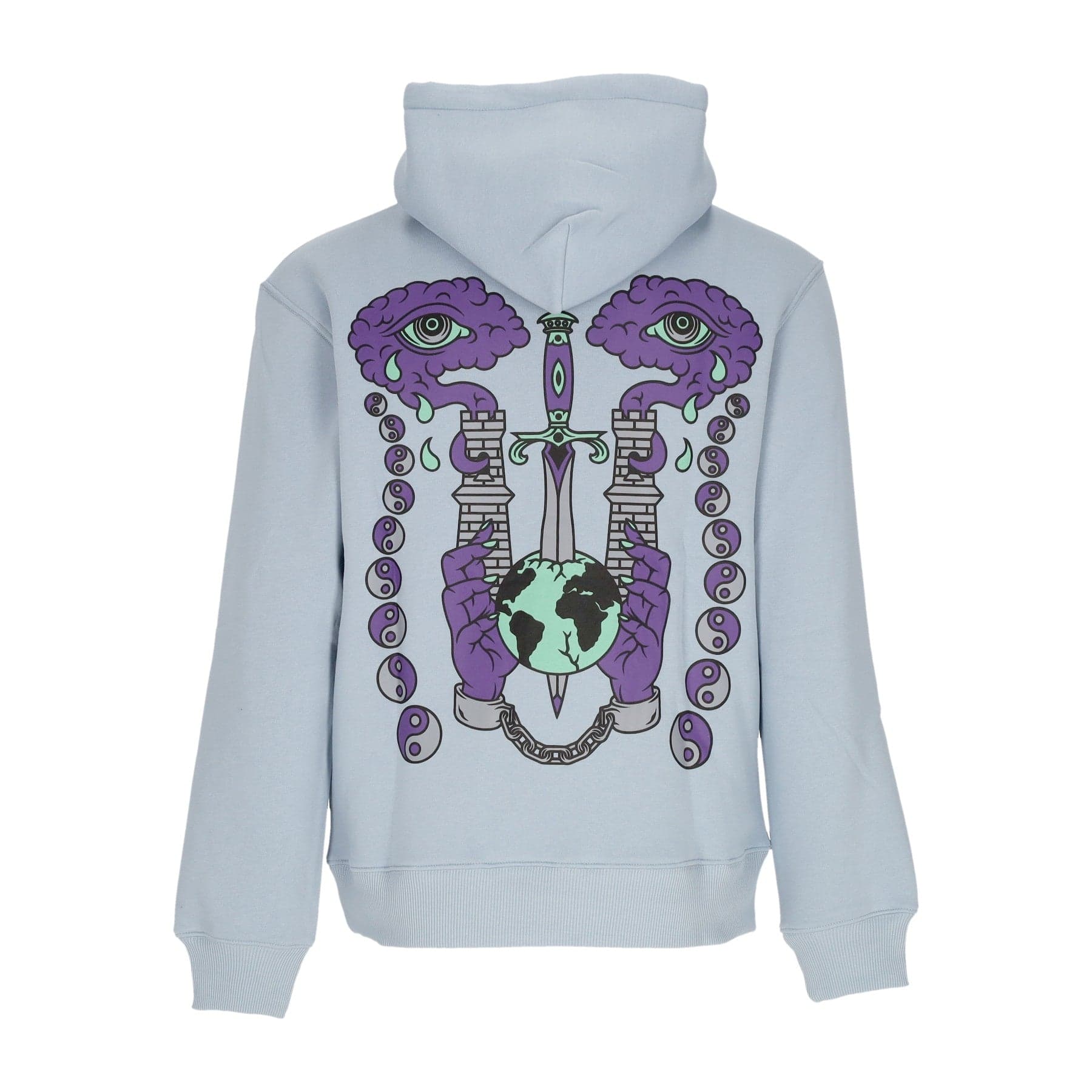 Men's Hoodie Art Of Seeing Hoodie Dusty Blue
