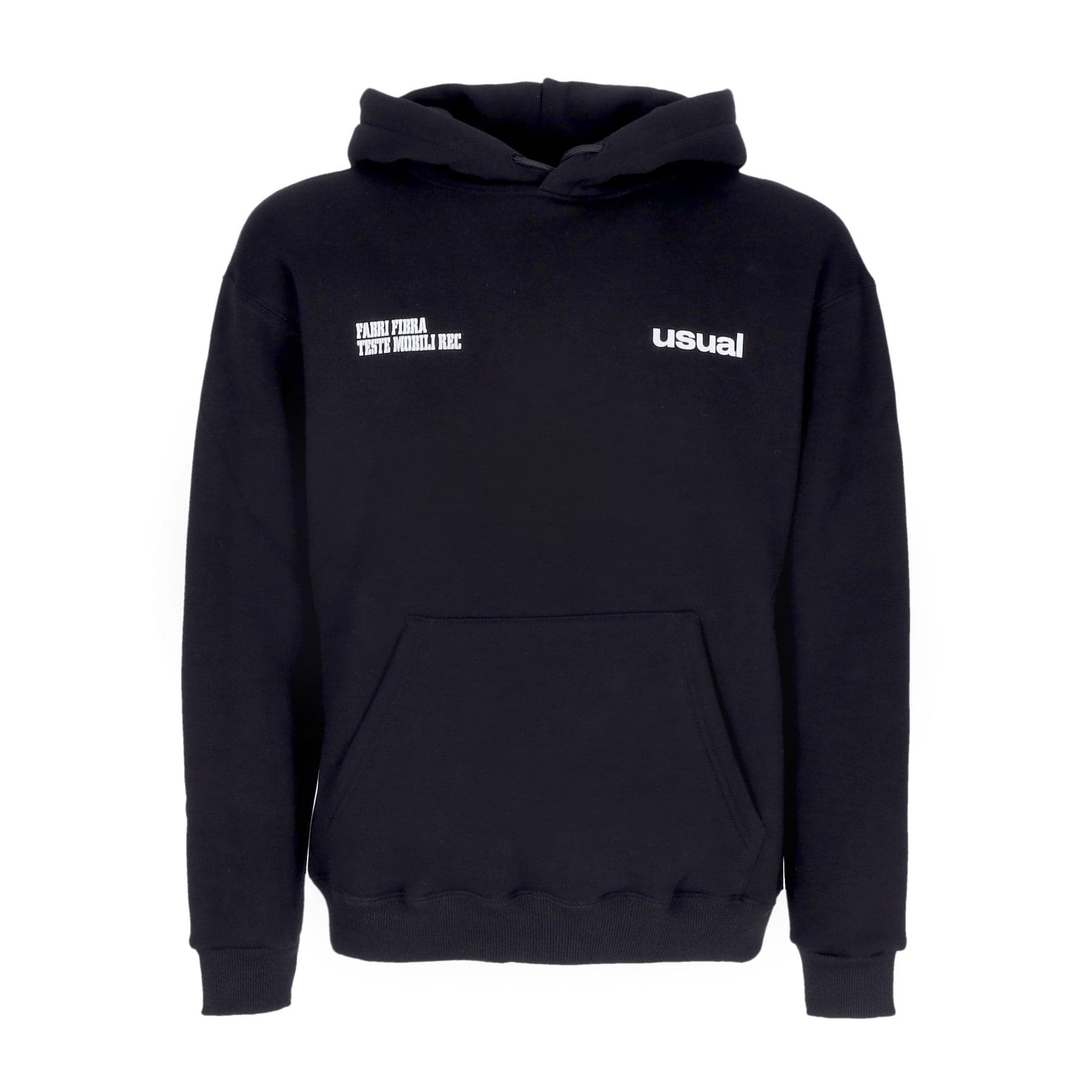 Men's Hoodie X Fabri Fibra Black