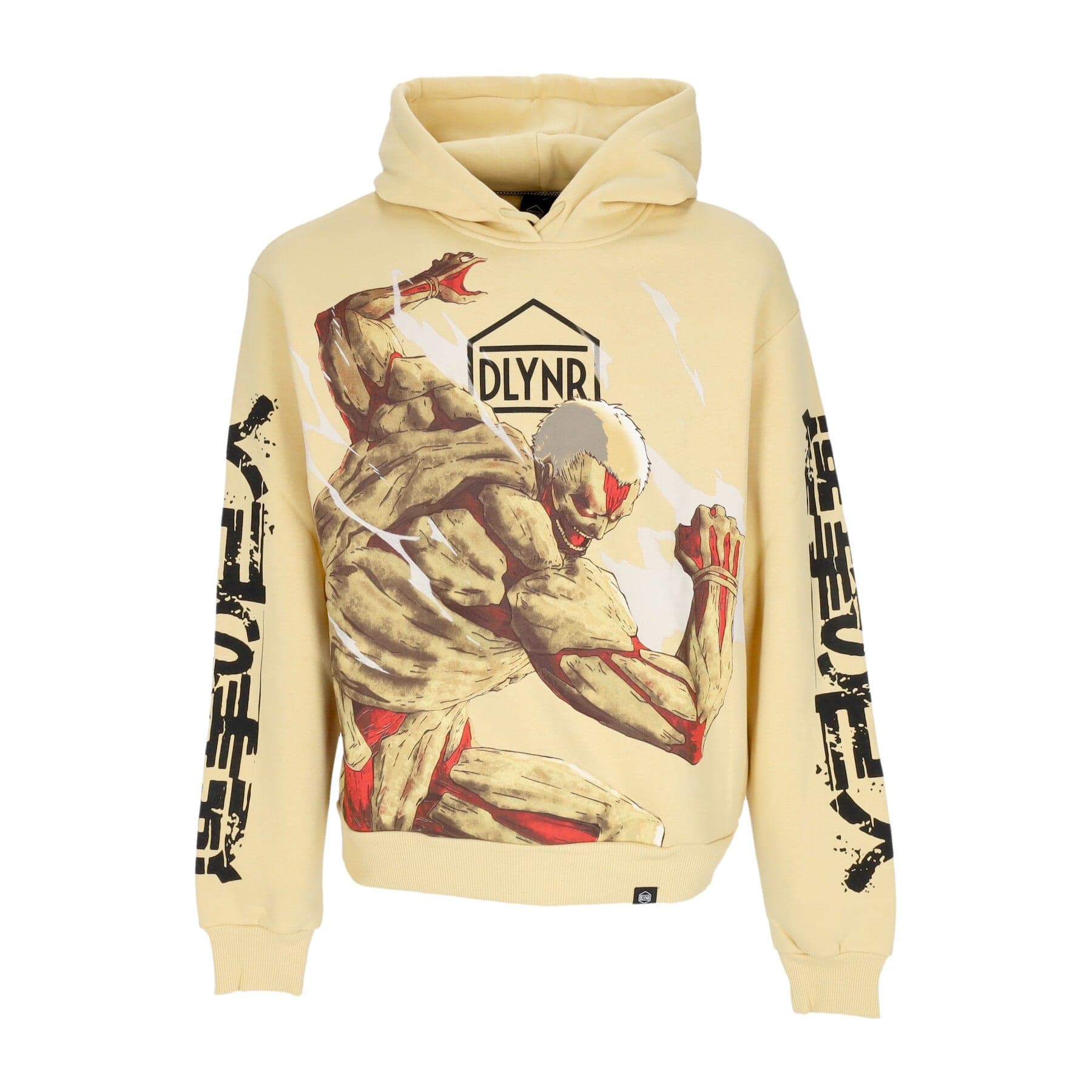 Men's Armored Titan Hoodie X Attack On Titan Beige