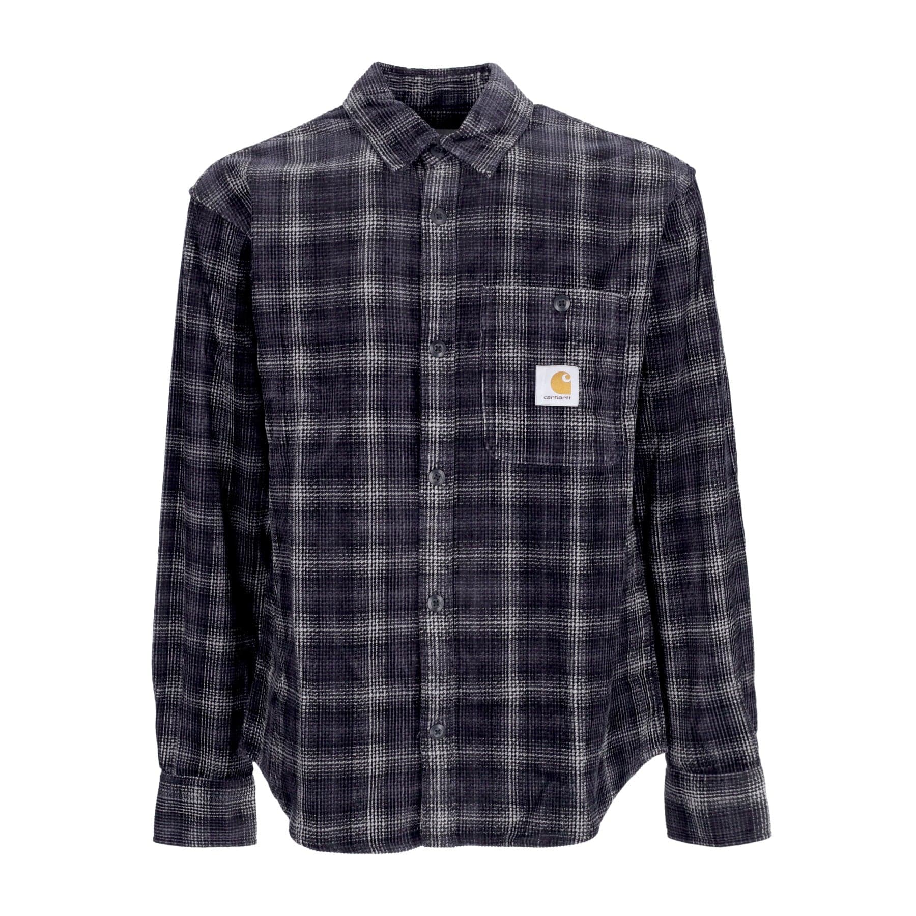 Men's Long Sleeve Shirt L/s Flint Shirt Wiley Check/vulcan Rinsed