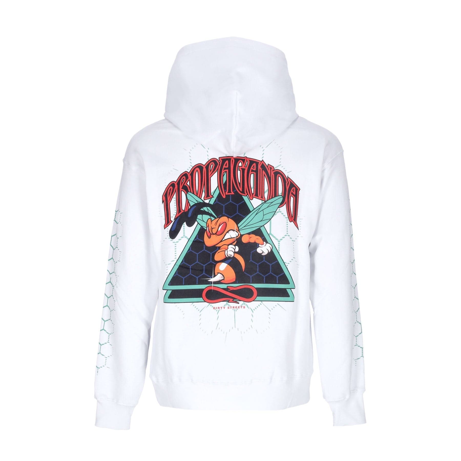 Men's Triangle Sting Hoodie White
