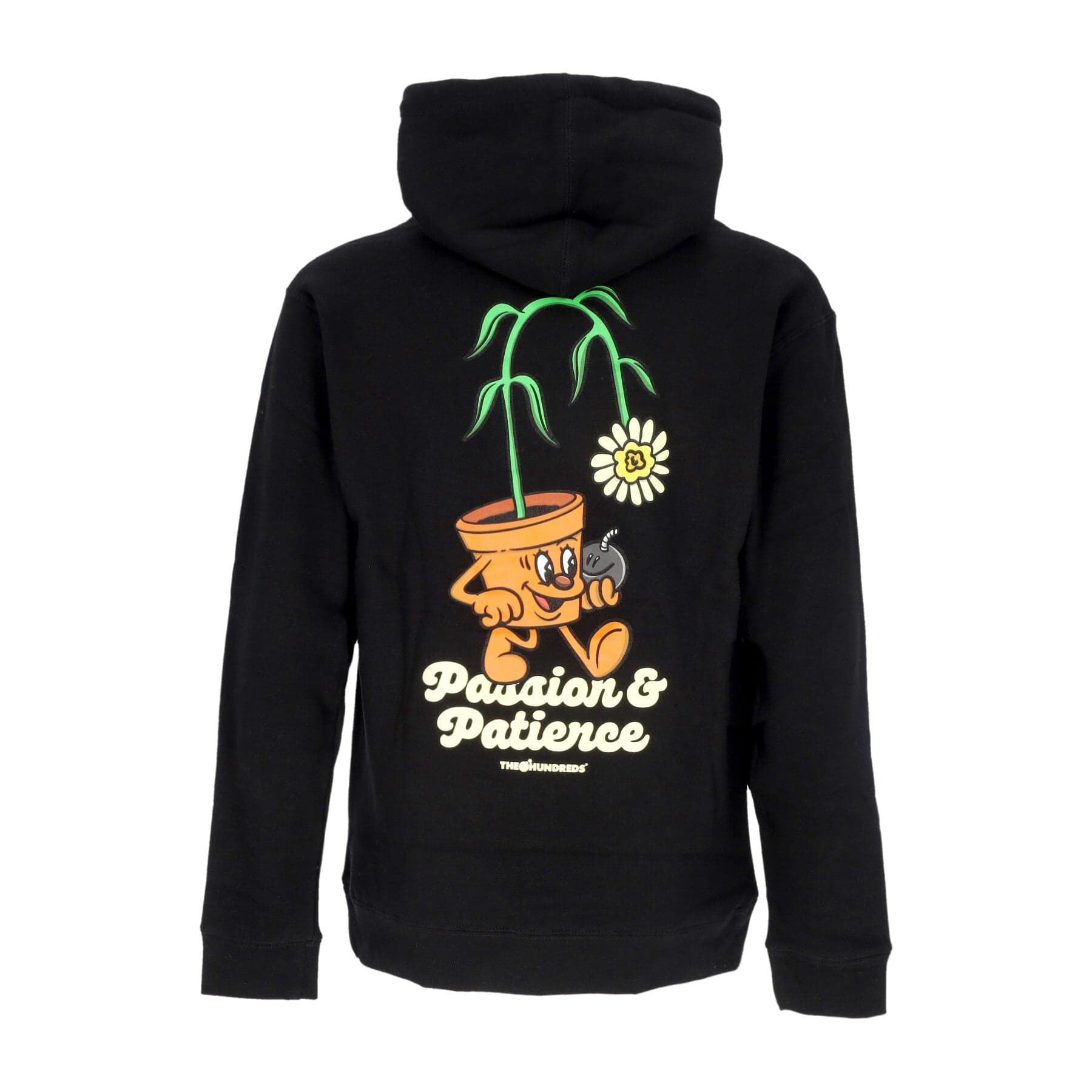 Passion & Patience Men's Hoodie Pullover Black