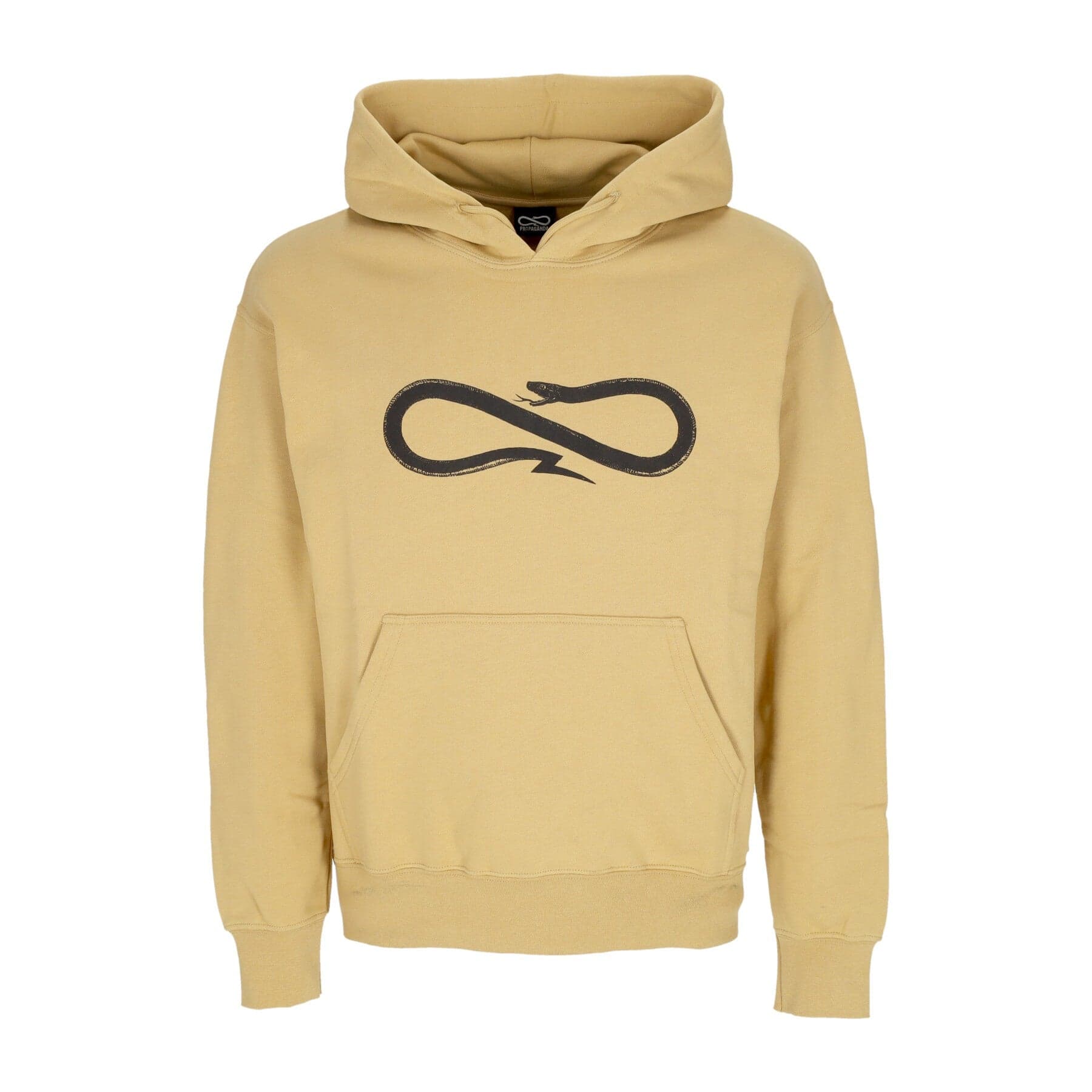 Men's Lightweight Hooded Sweatshirt Logo Hoodie Camel