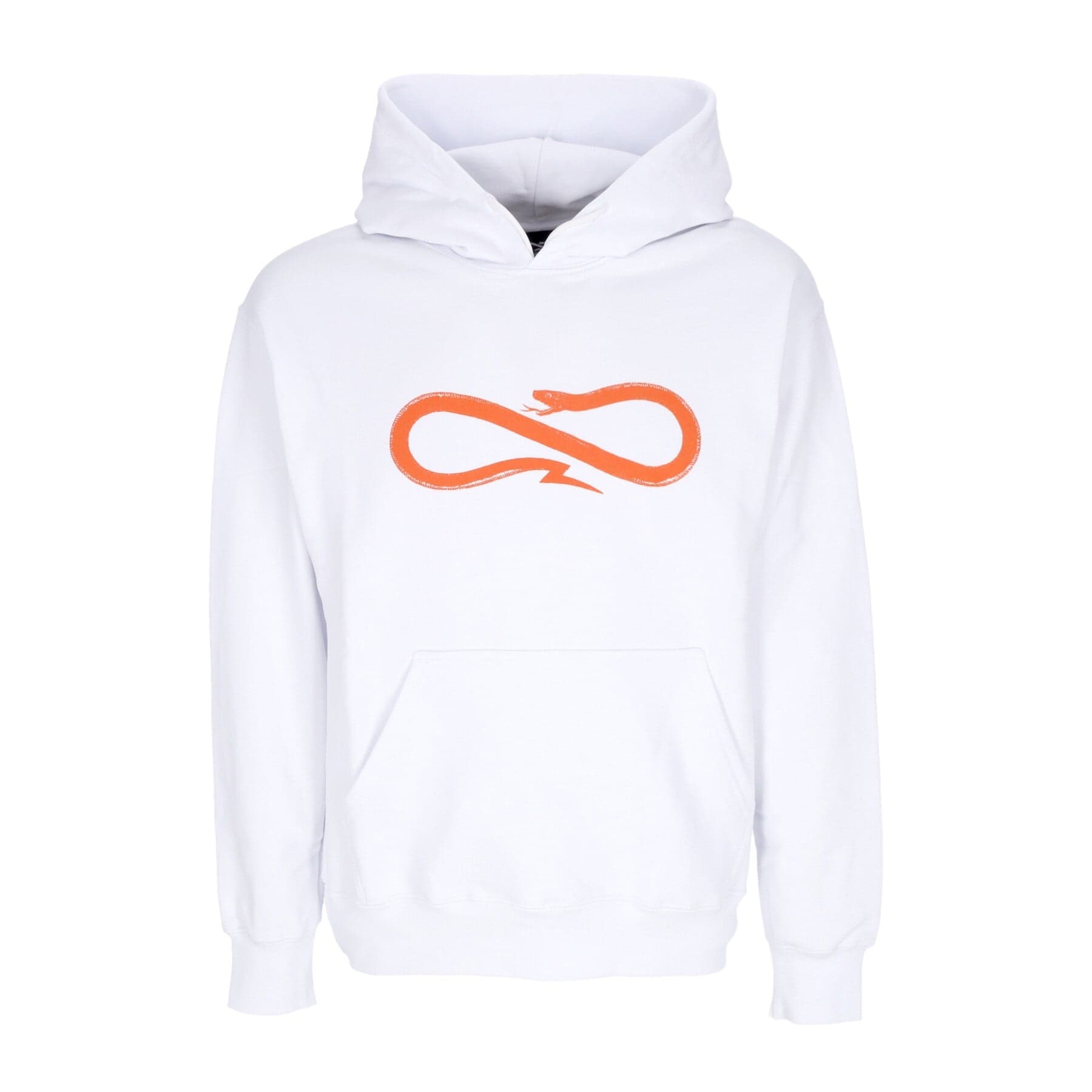 Men's Lightweight Hooded Sweatshirt Logo Hoodie White