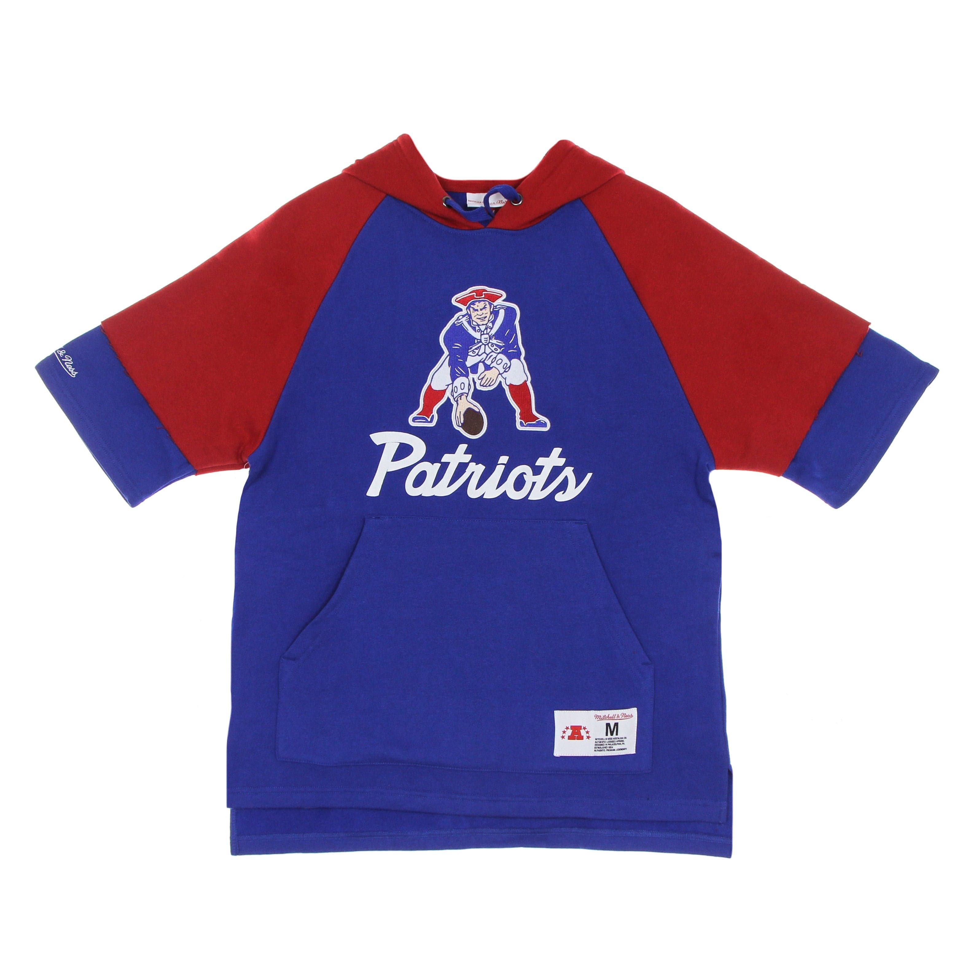 Men's Short Sleeve Hoodie Nfl Fleece Hoodie Neepat Royal Blue