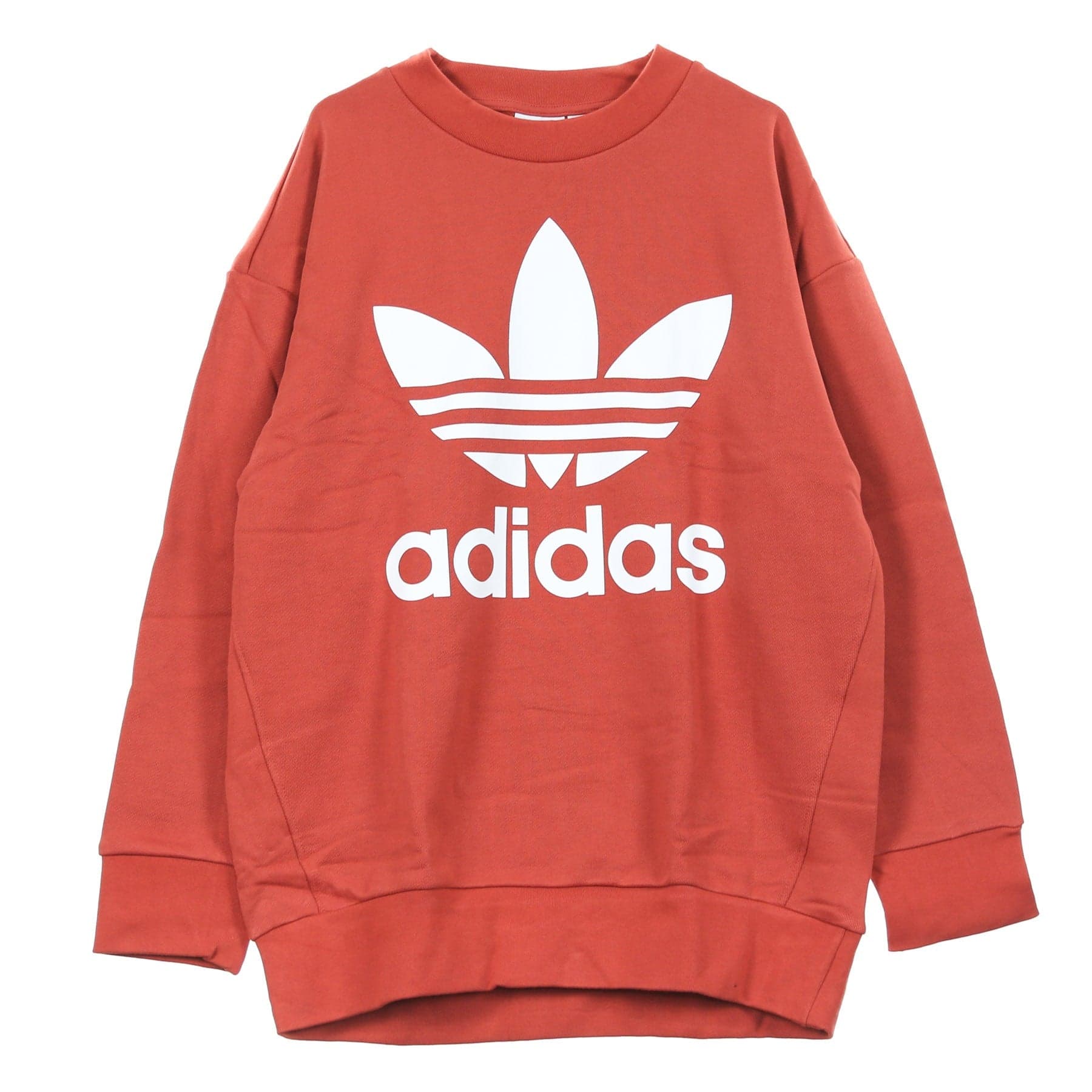 Tref Over Crew Shift Men's Crew Neck Sweatshirt Orange
