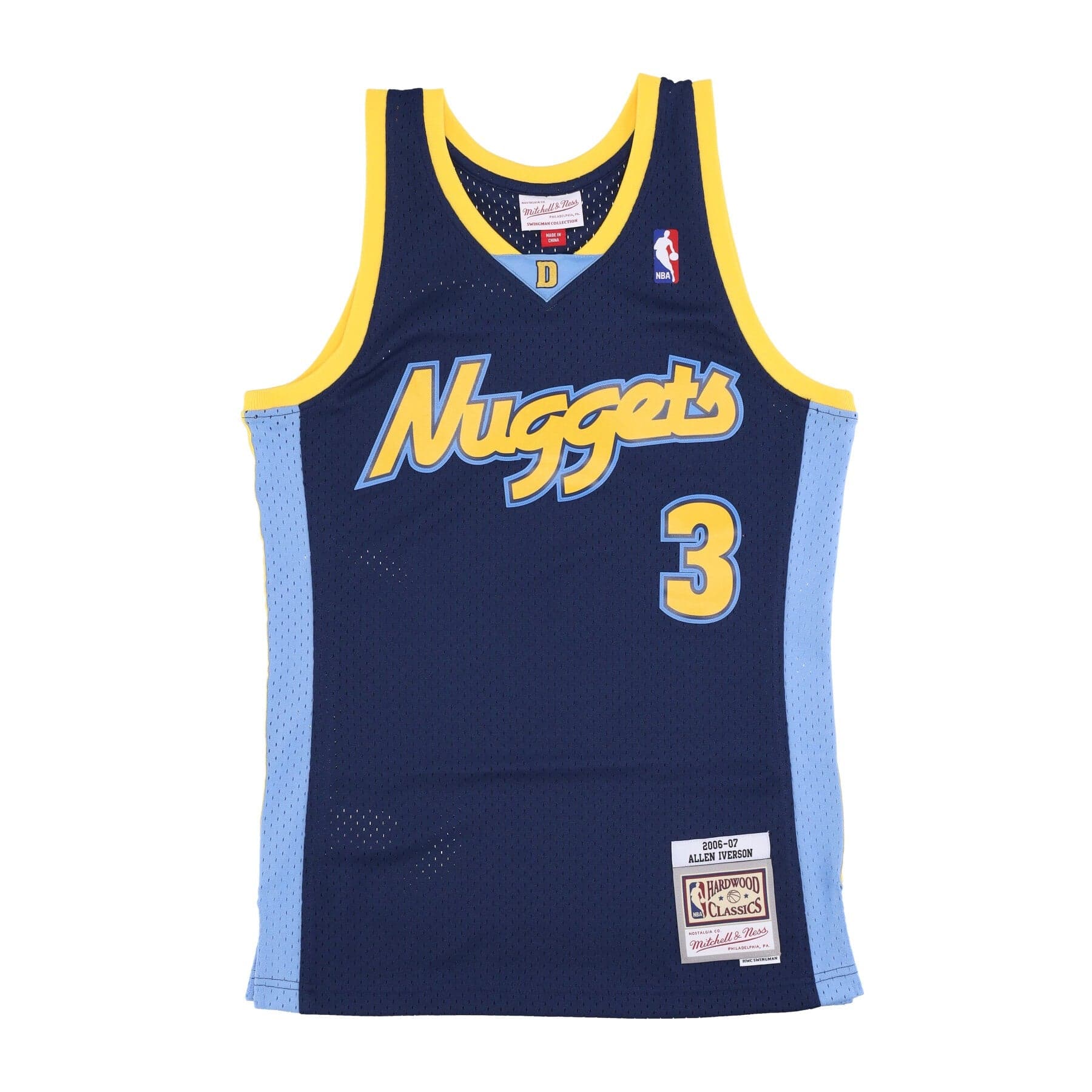 Men's Basketball Tank Top Nba Alternate Jersey Hardwood Classics No 3 Allen Iverson 2006-07 Dennug
