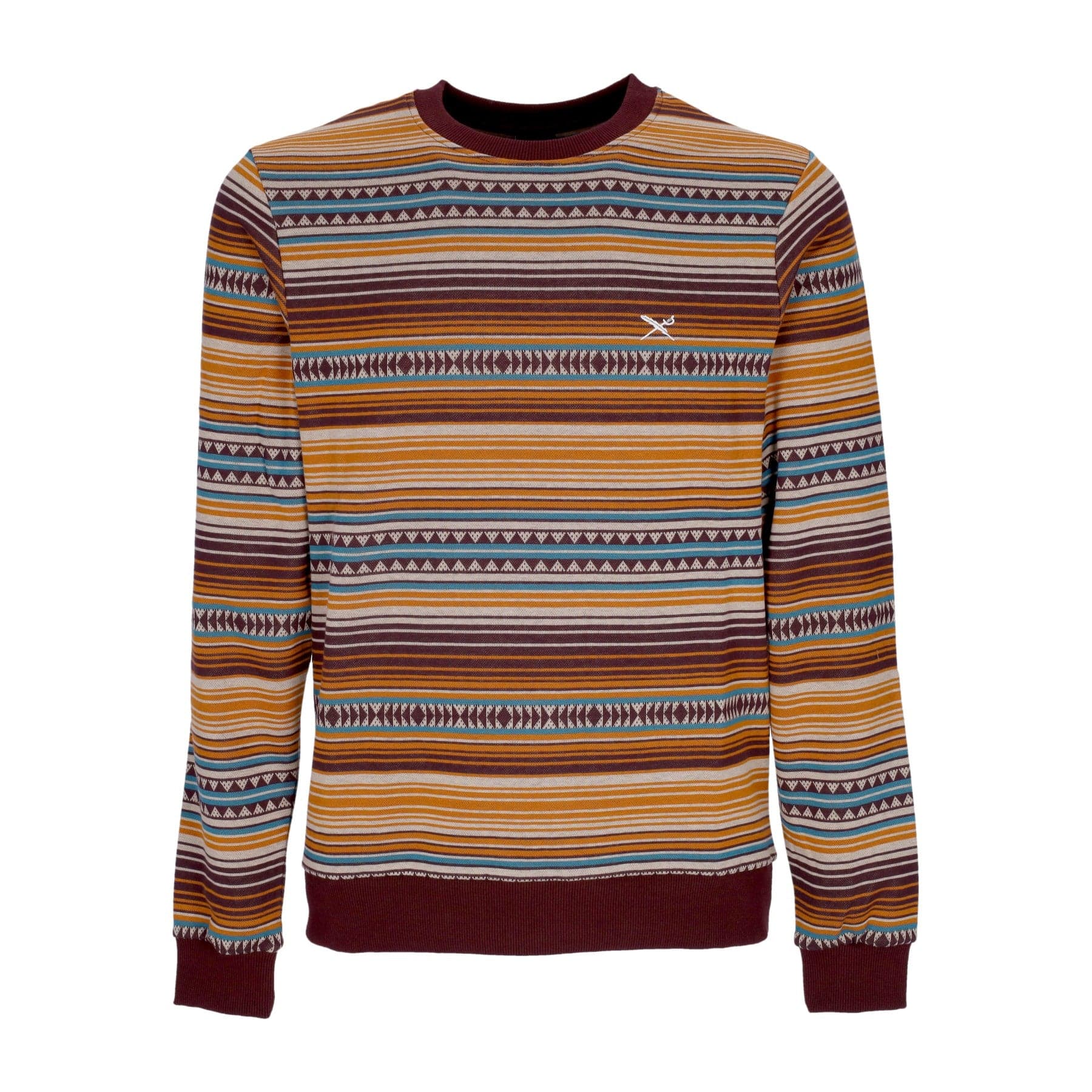 Vintachi Crew Toffee Men's Lightweight Crewneck Sweatshirt