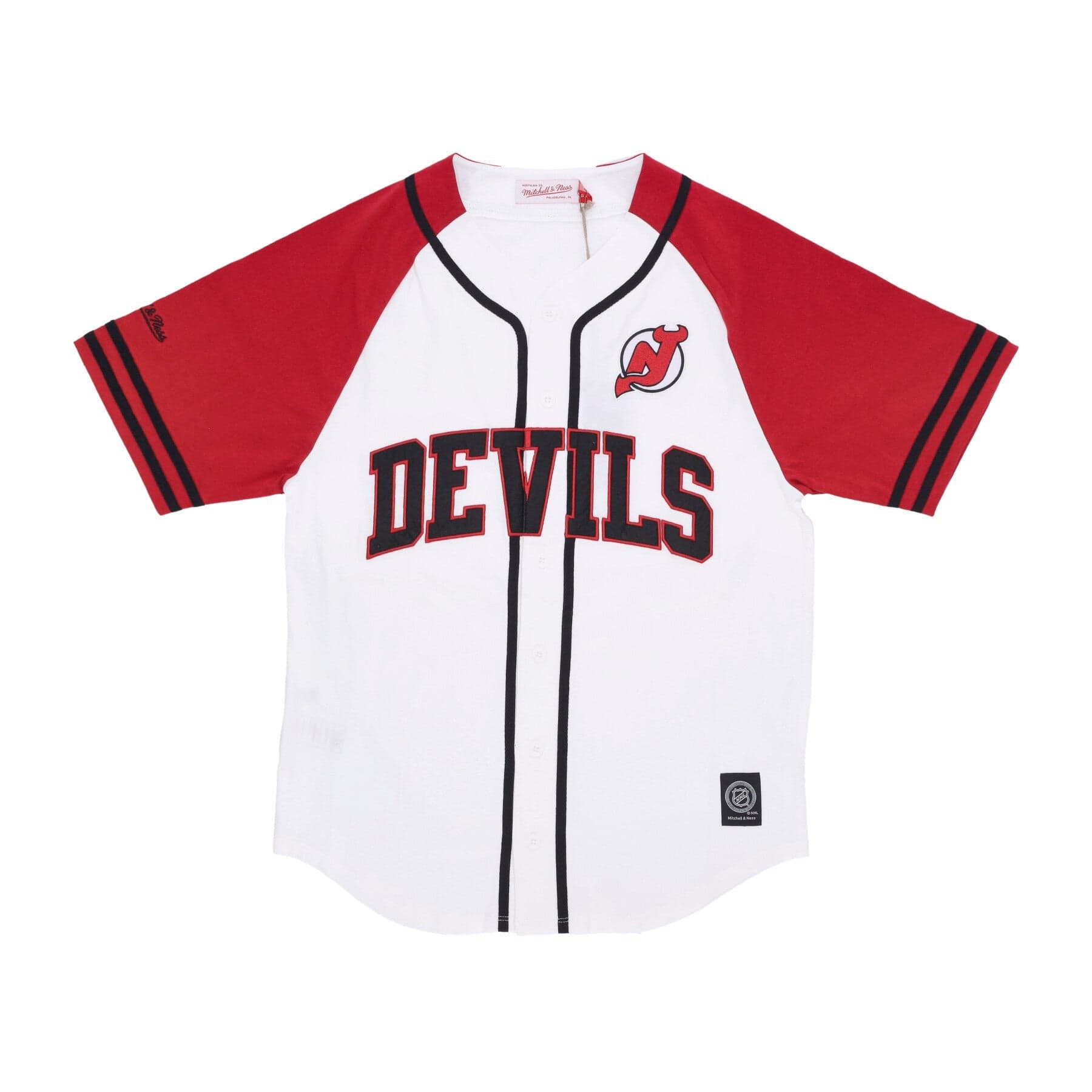 Men's NHL Practice Day Button Front Jersey Nejdev White