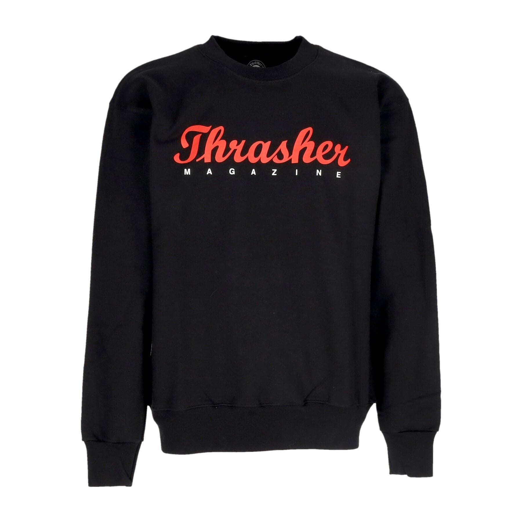 Men's Script Crewneck Sweatshirt Black