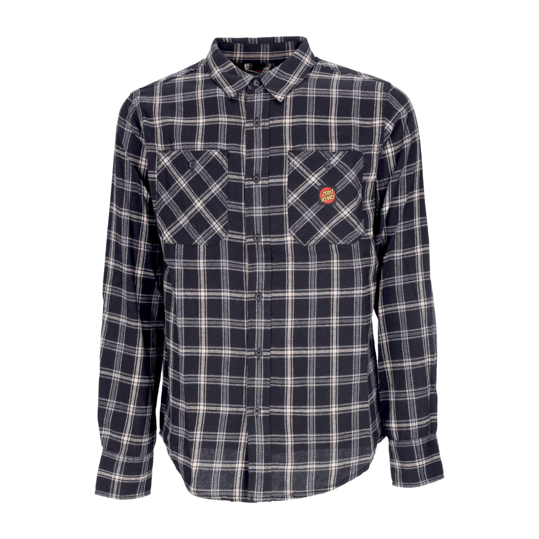 Apex Men's Long Sleeve Shirt L/s Shirt Black Check