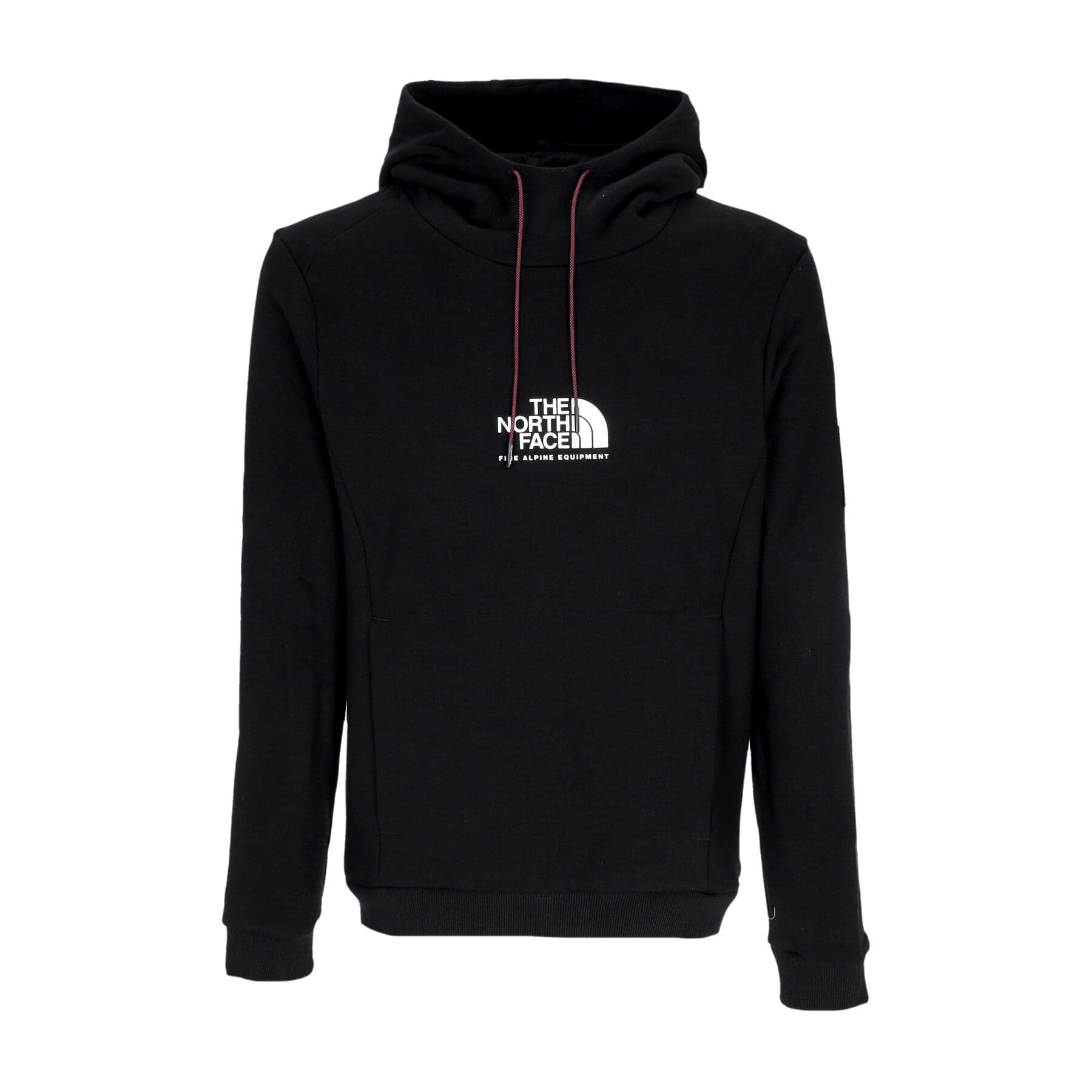 Fine Alpine Hoodie Men's Hoodie Black/purple Cactus Flower