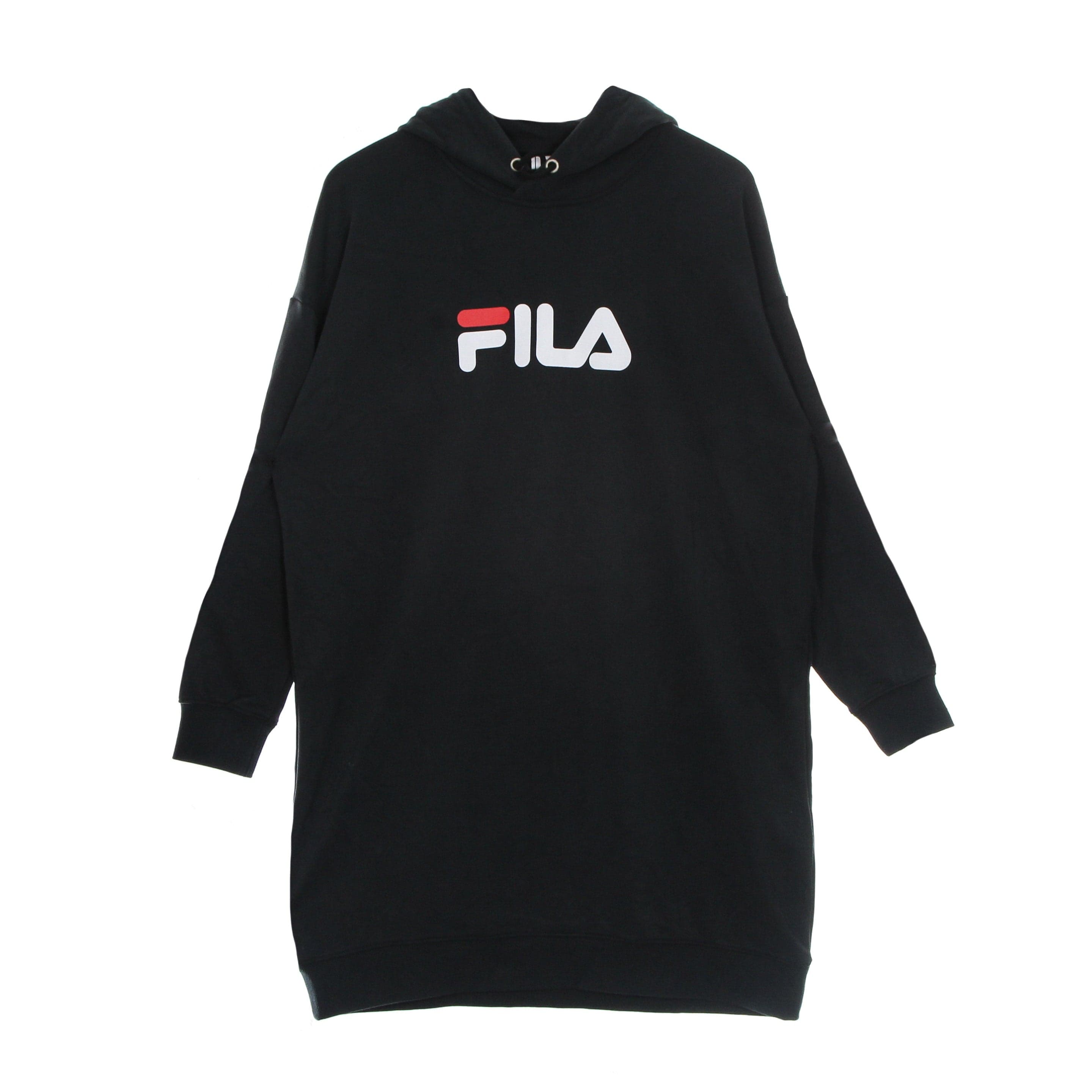 Elish Women's Oversized Hoodie Dress Black