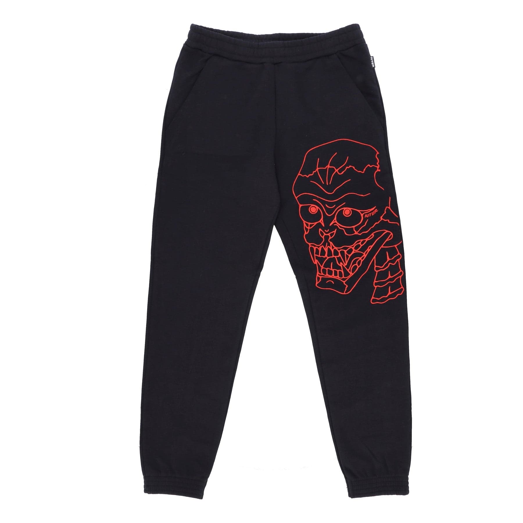 Men's Sweatpants Skull Sweatpant Black