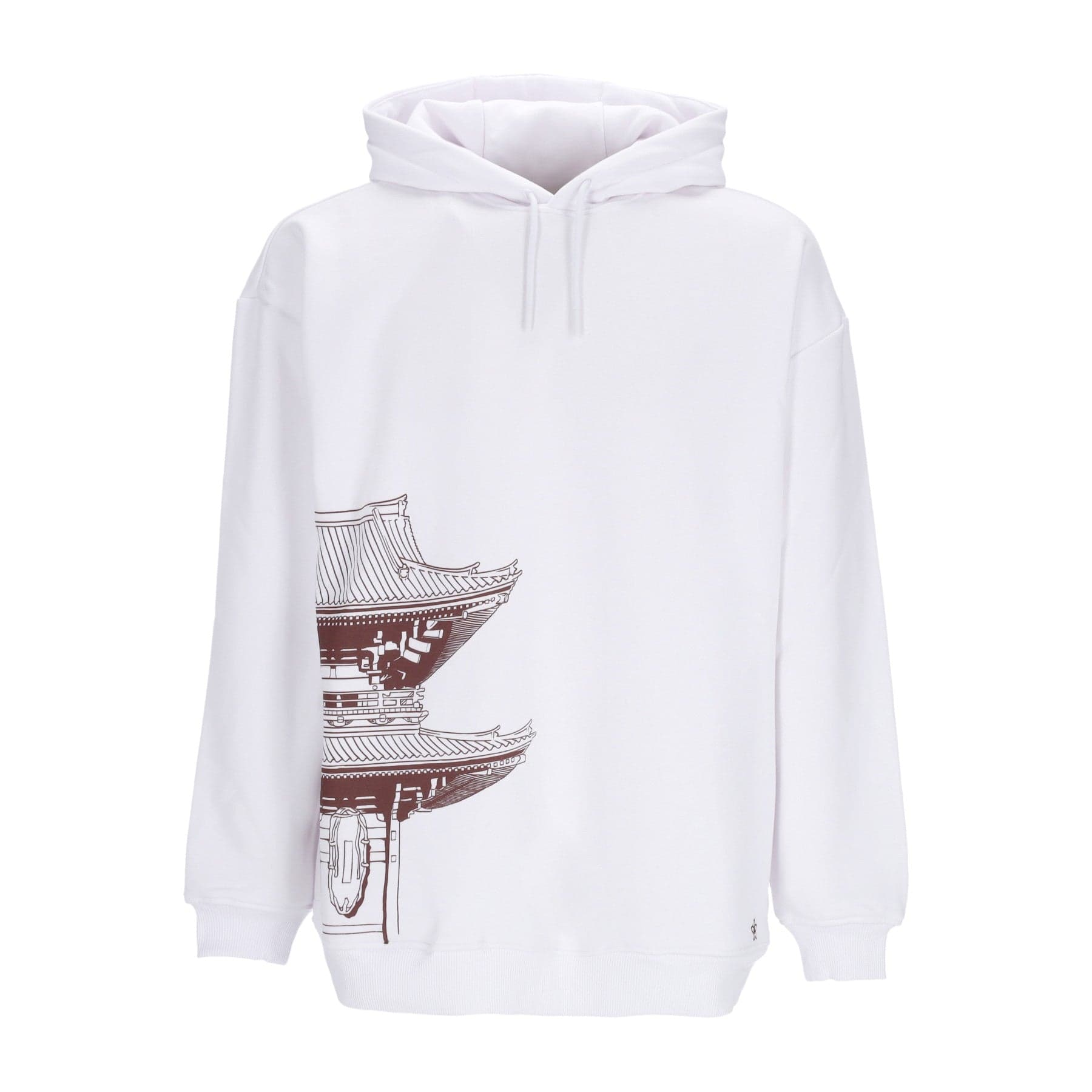 Bench Tokyo Men's Hoodie Over Hoodie White