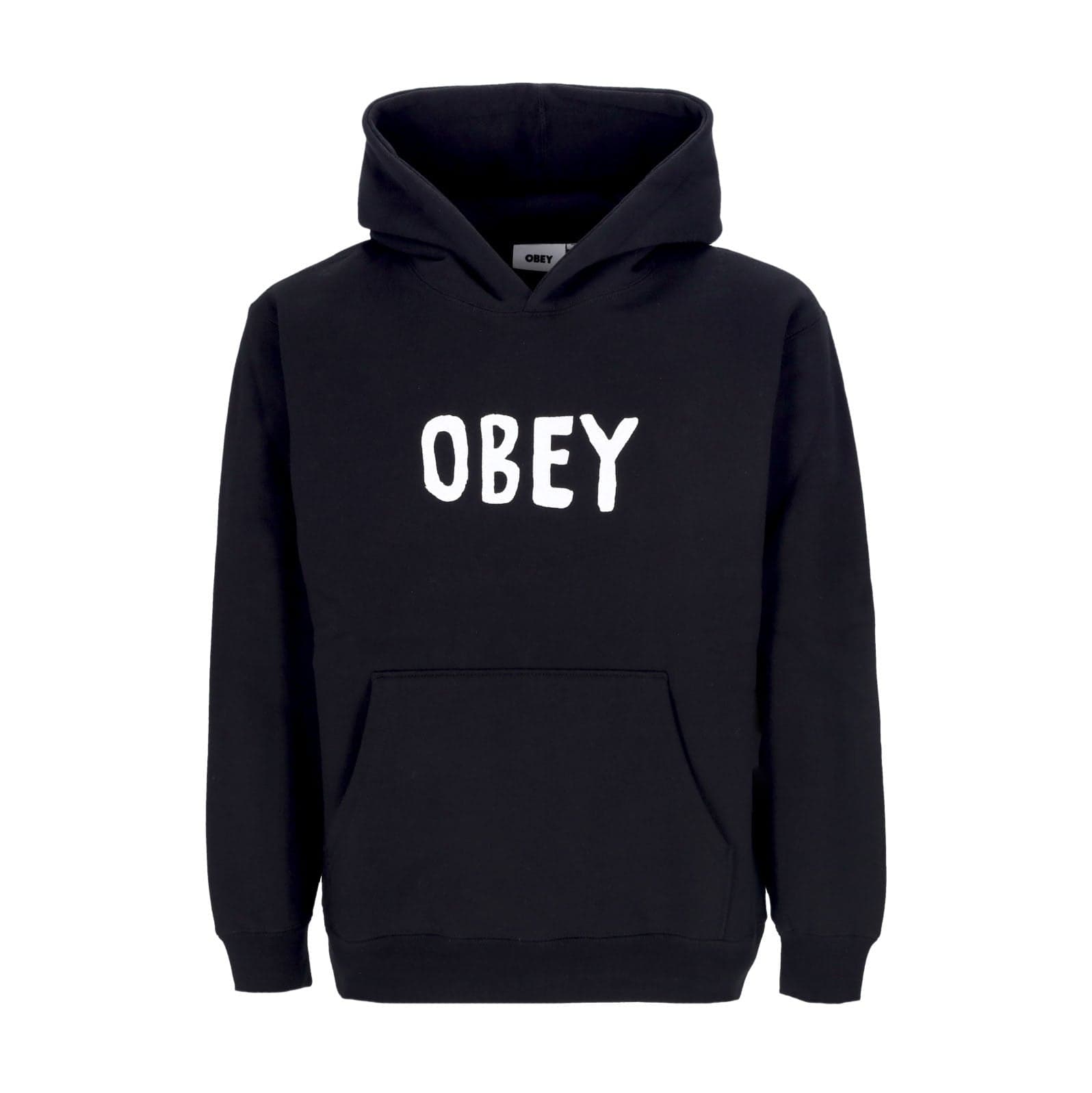 Og Type Extra Hooded Premium Fleece Black Men's Hoodie
