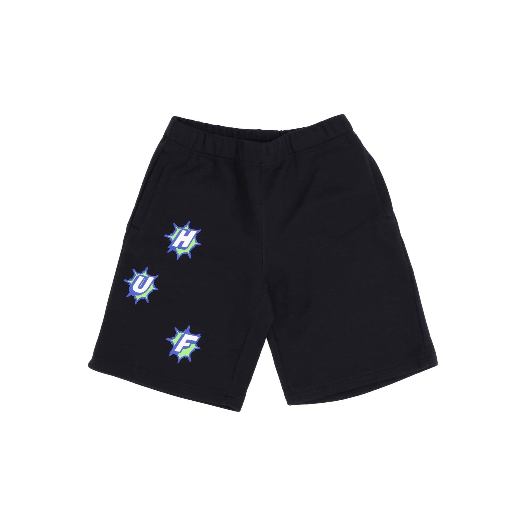 Men's Short Tracksuit Pants Infinity Jewel Fleece Short Black