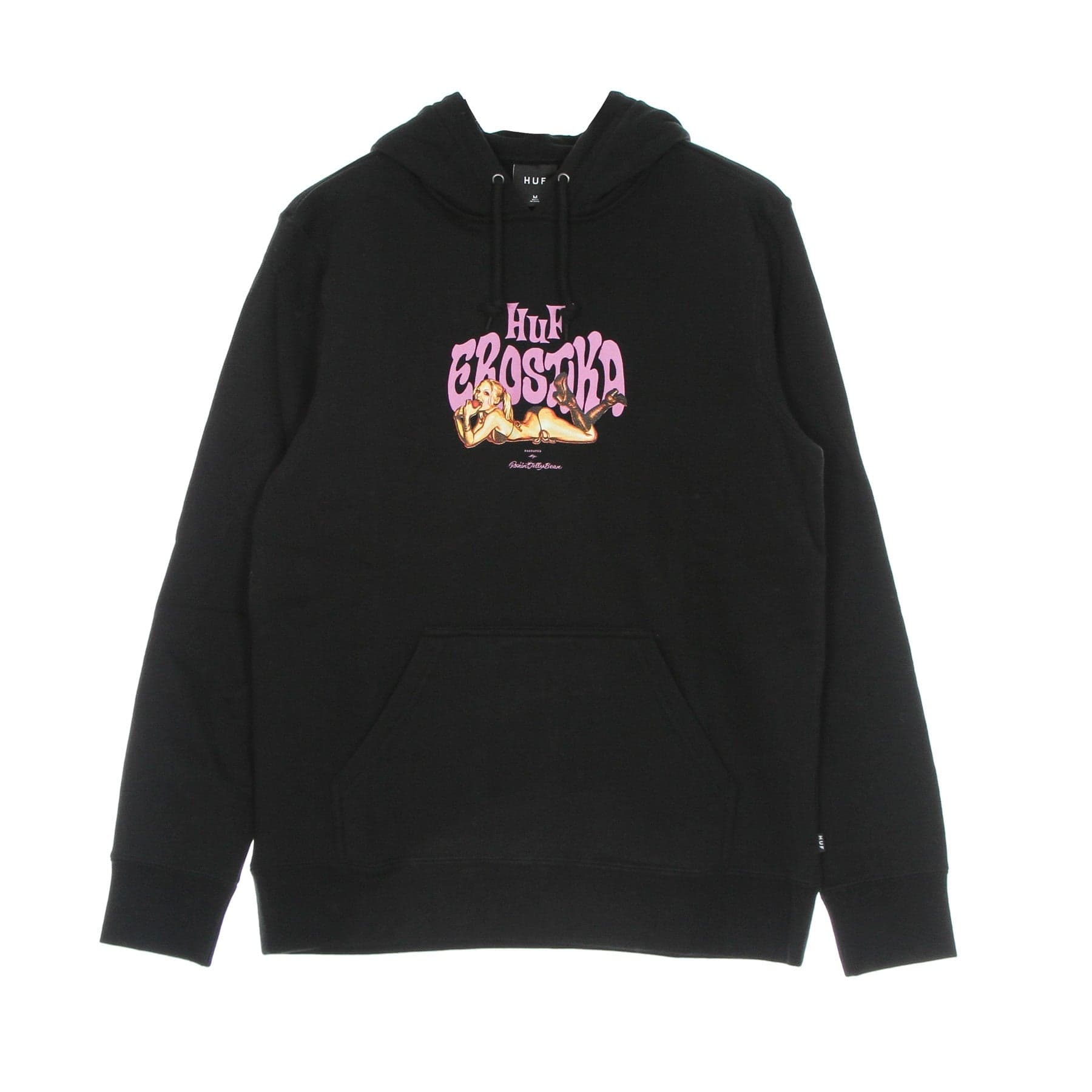 Huf Erostika Hoodie X Rockin' Jelly Bean Black Men's Hoodie