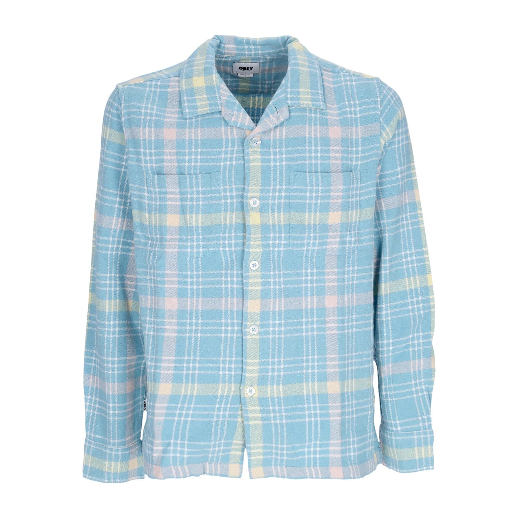 Wilson Woven Men's Long Sleeve Shirt L/s Artic Blue Multi