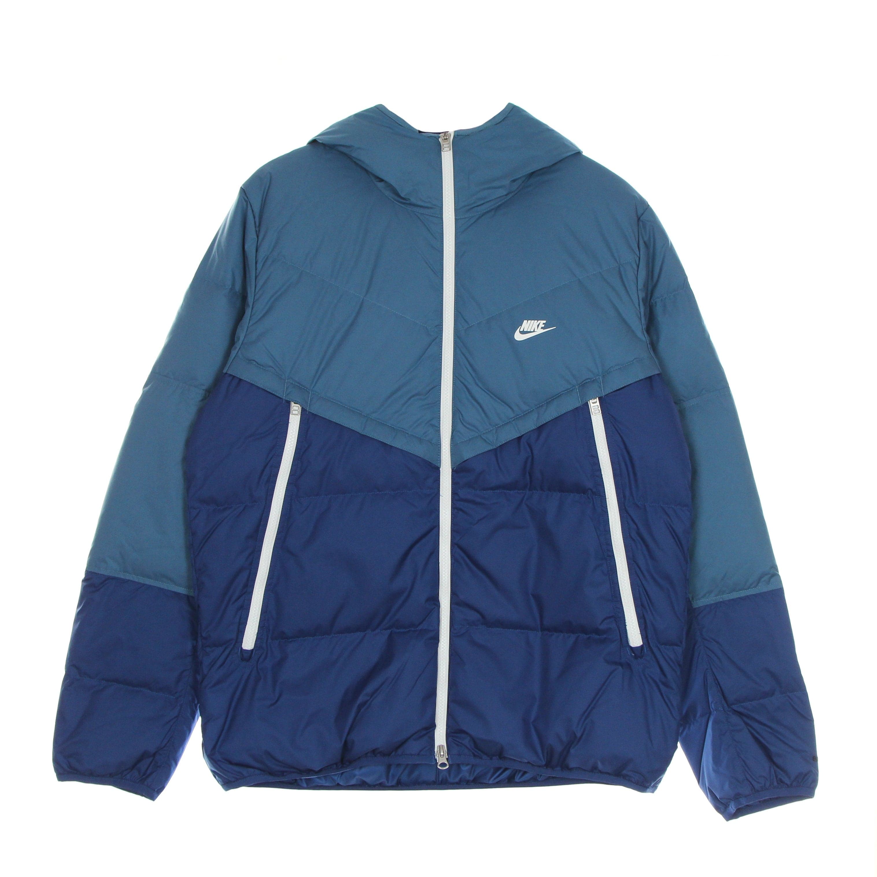 Men's Storm Fit Windrunner Hooded Jacket Rift Blue/court Blue/sail/sail