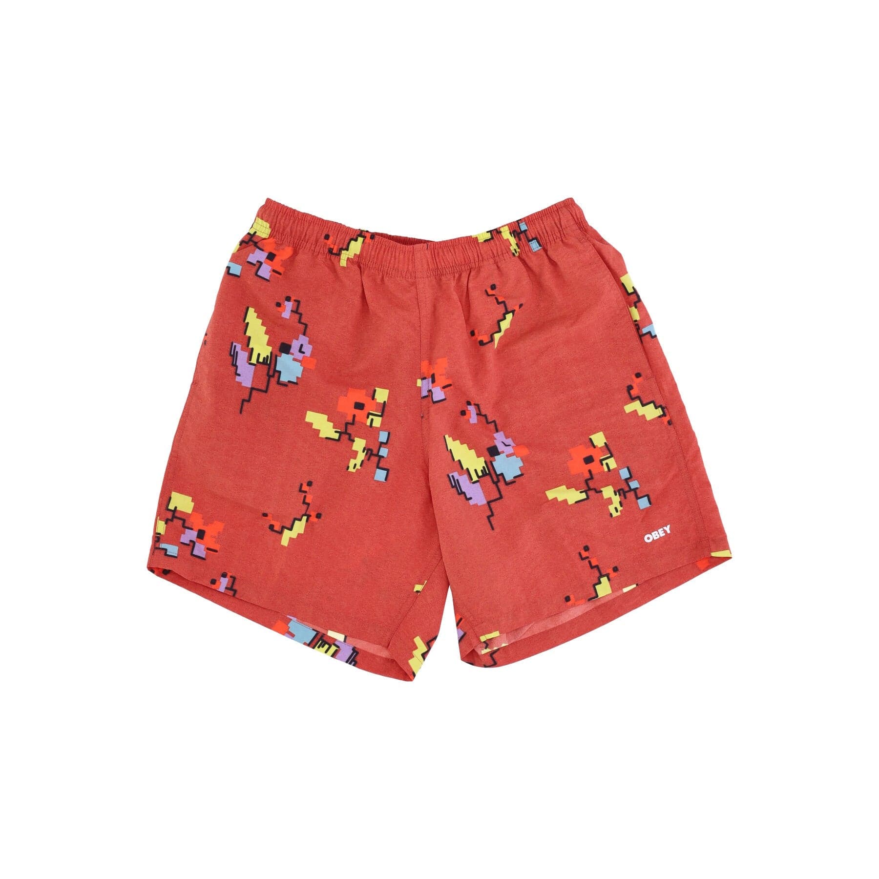 Easy Digital Short Men's Shorts Ginger Biscuit Multi