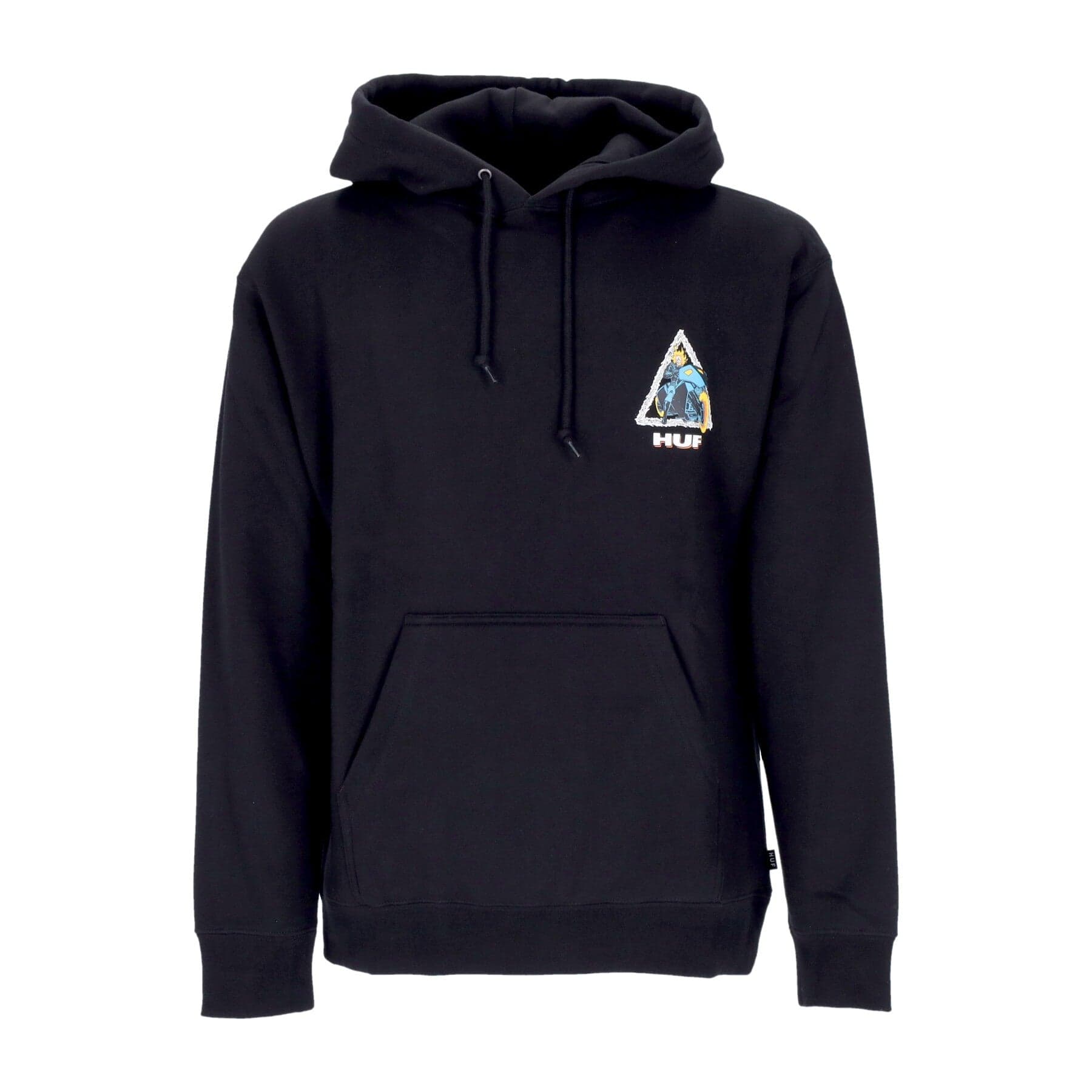 Ghost Rider Triple Triangle Po Hoodie X Marvel Black Men's Hoodie