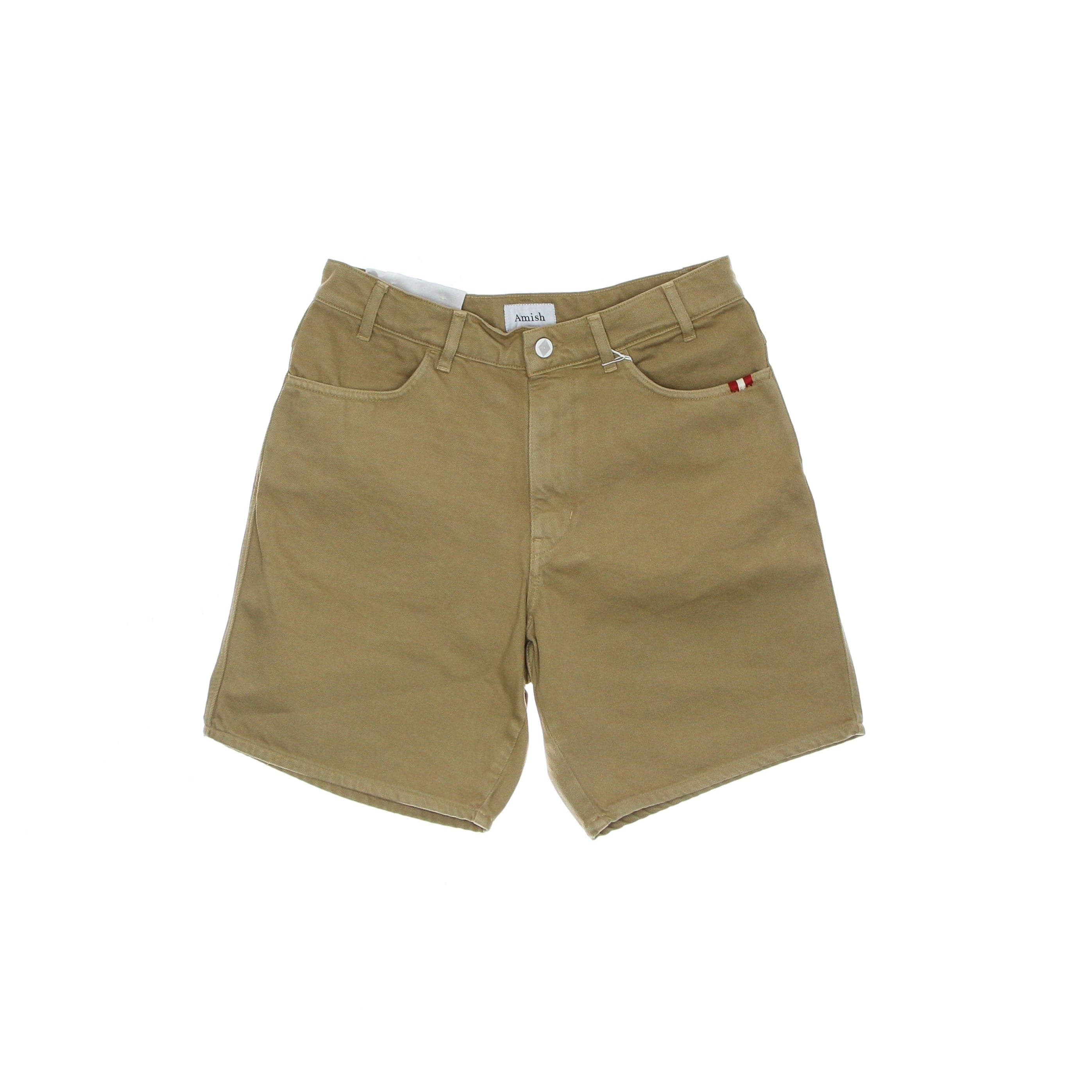 Short Men's Jeans Bermuda Bernie Amish Bull Sw Beige