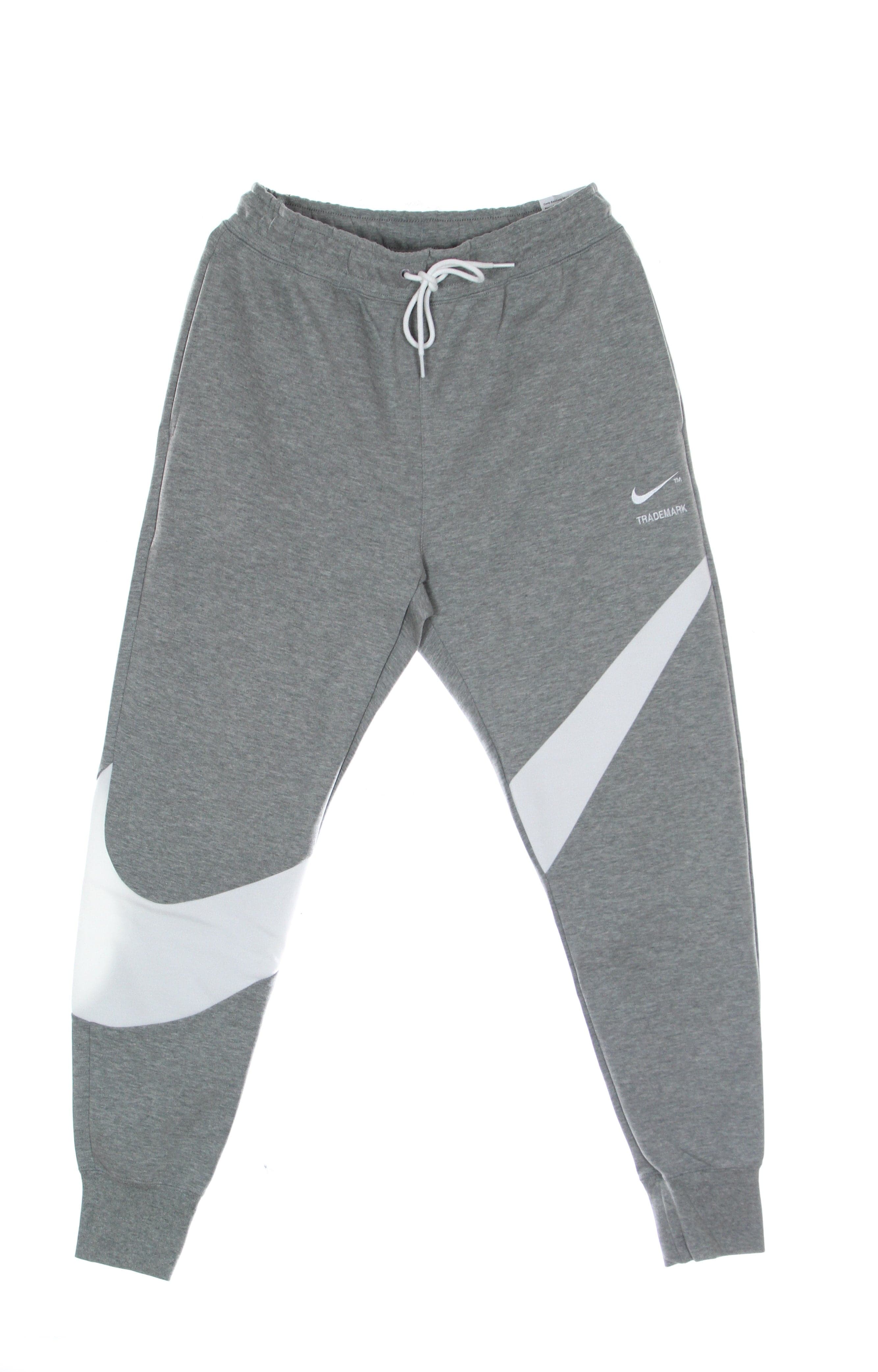 Men's Lightweight Tracksuit Pants Swoosh Tech Fleece Pant Dk Gray Heather/white/white