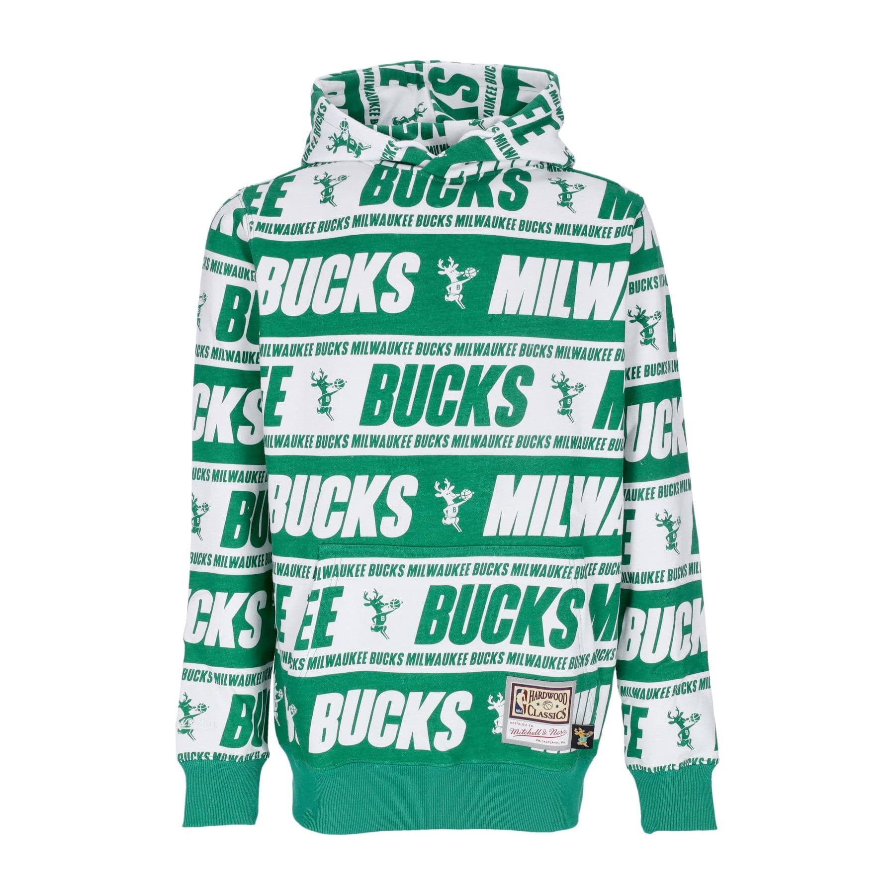 Men's Hoodie Nba Teamwrap Hoodie Hardwood Classics Milbuc Green