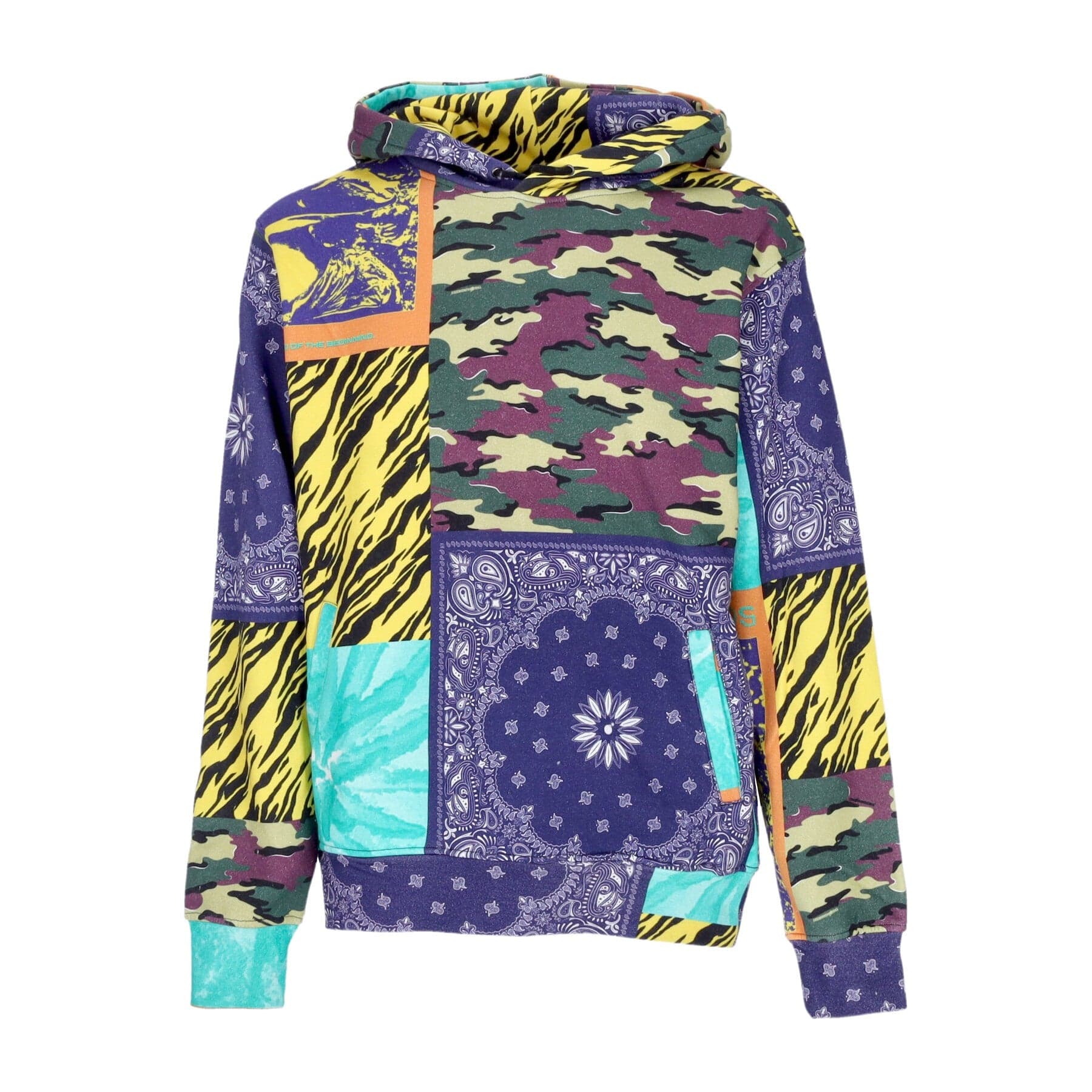 Men's Hooded Sweatshirt Mixed Medium Pullover Multi