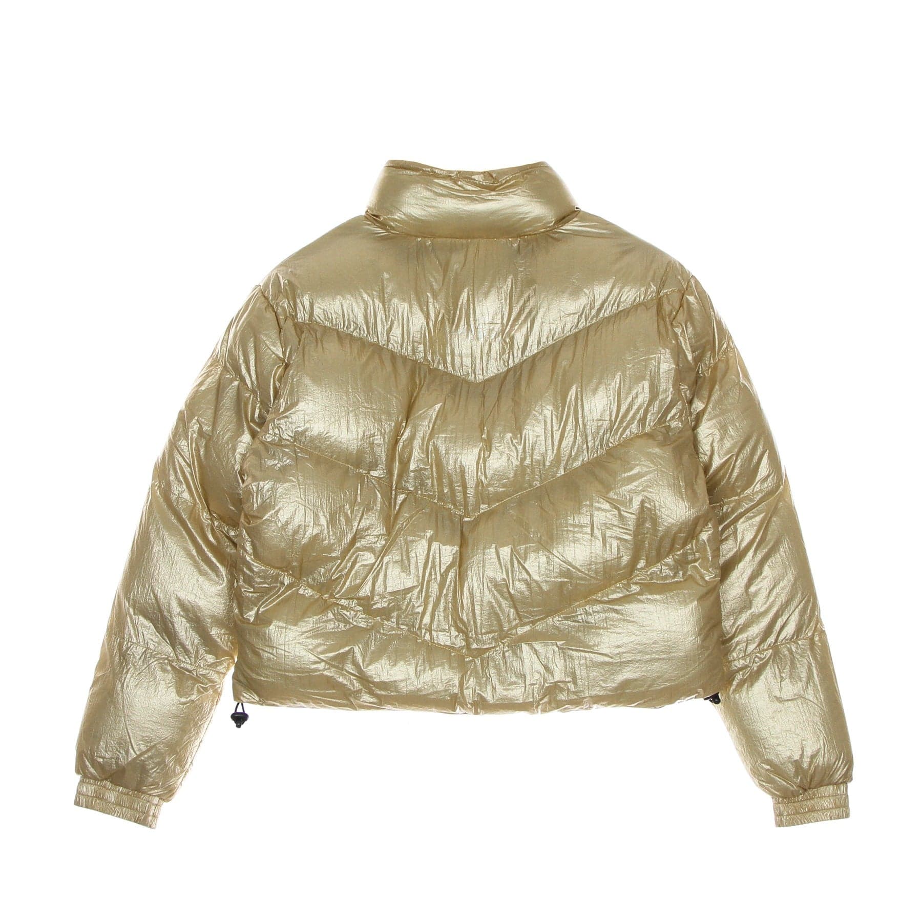 Women's Short Down Jacket Chest Signature Puffer Jacket