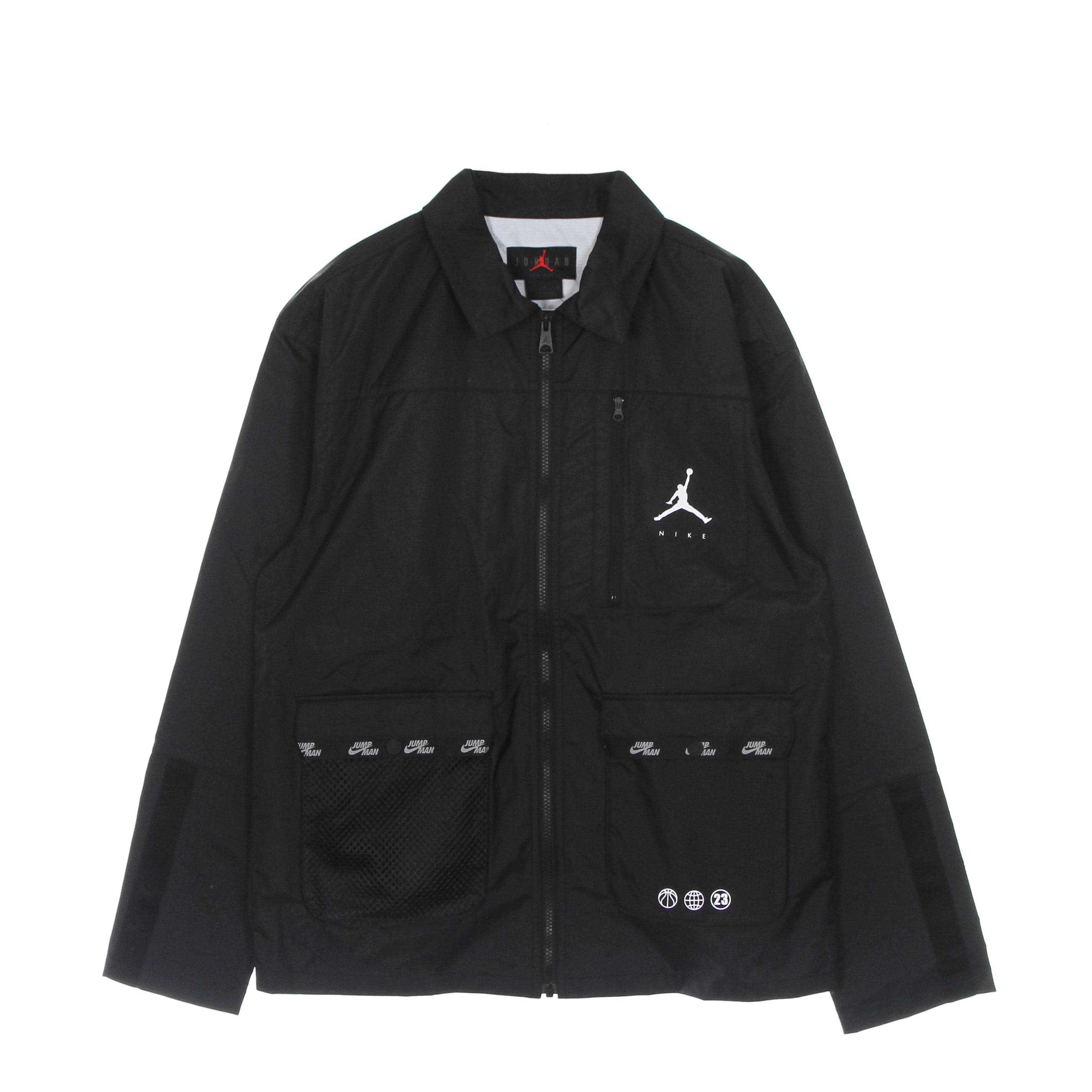 Coach Jacket Men's Jumpman Statement Jacket Black