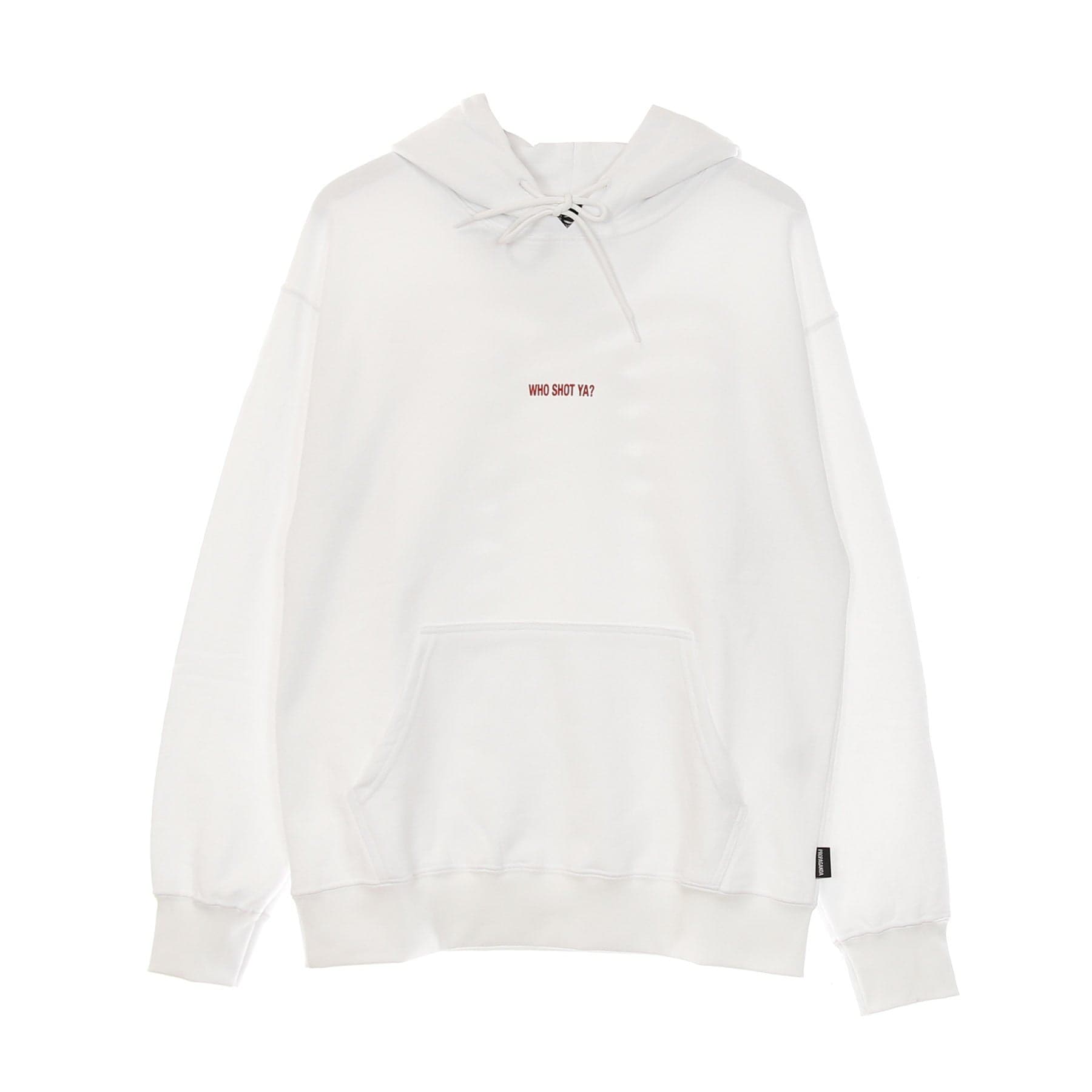 Ribs Biggie Hoodie White Men's Lightweight Hooded Sweatshirt
