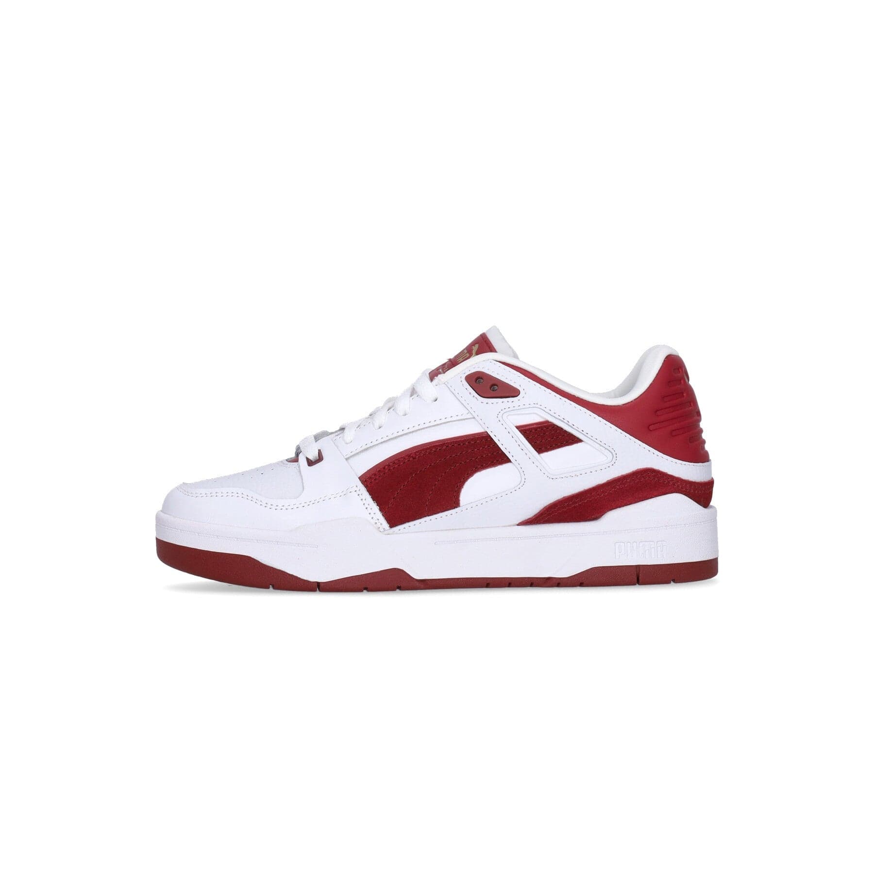 Men's Low Shoe Slipstream Suede Fs White/intense Red