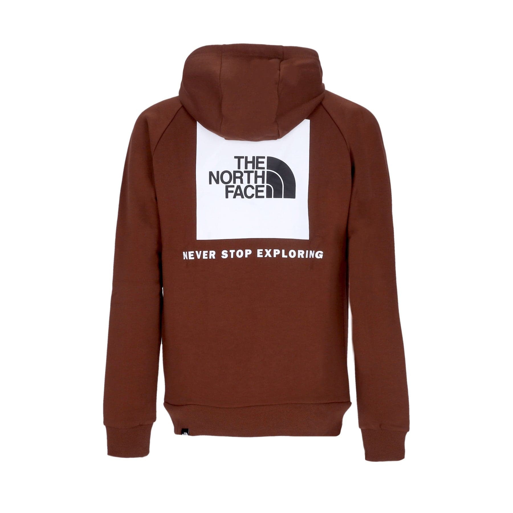 Raglan Men's Hoodie Red Box Hd Dark Oak