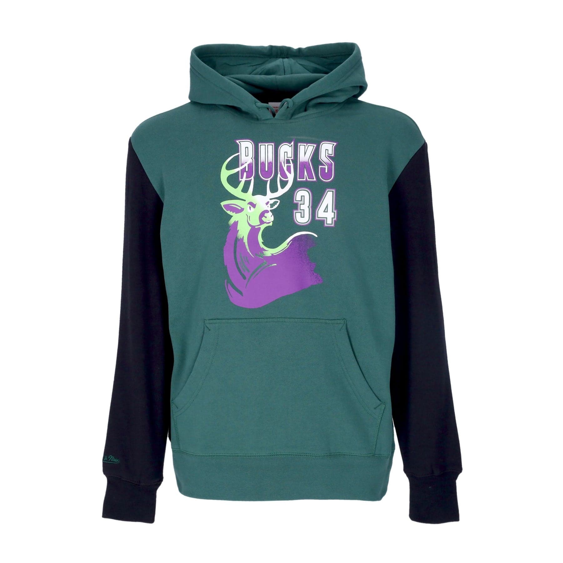Men's Hoodie Nba Fashion Fleece Hoodie 1996 No 34 Ray Allen Hardwood Classics Milbuc