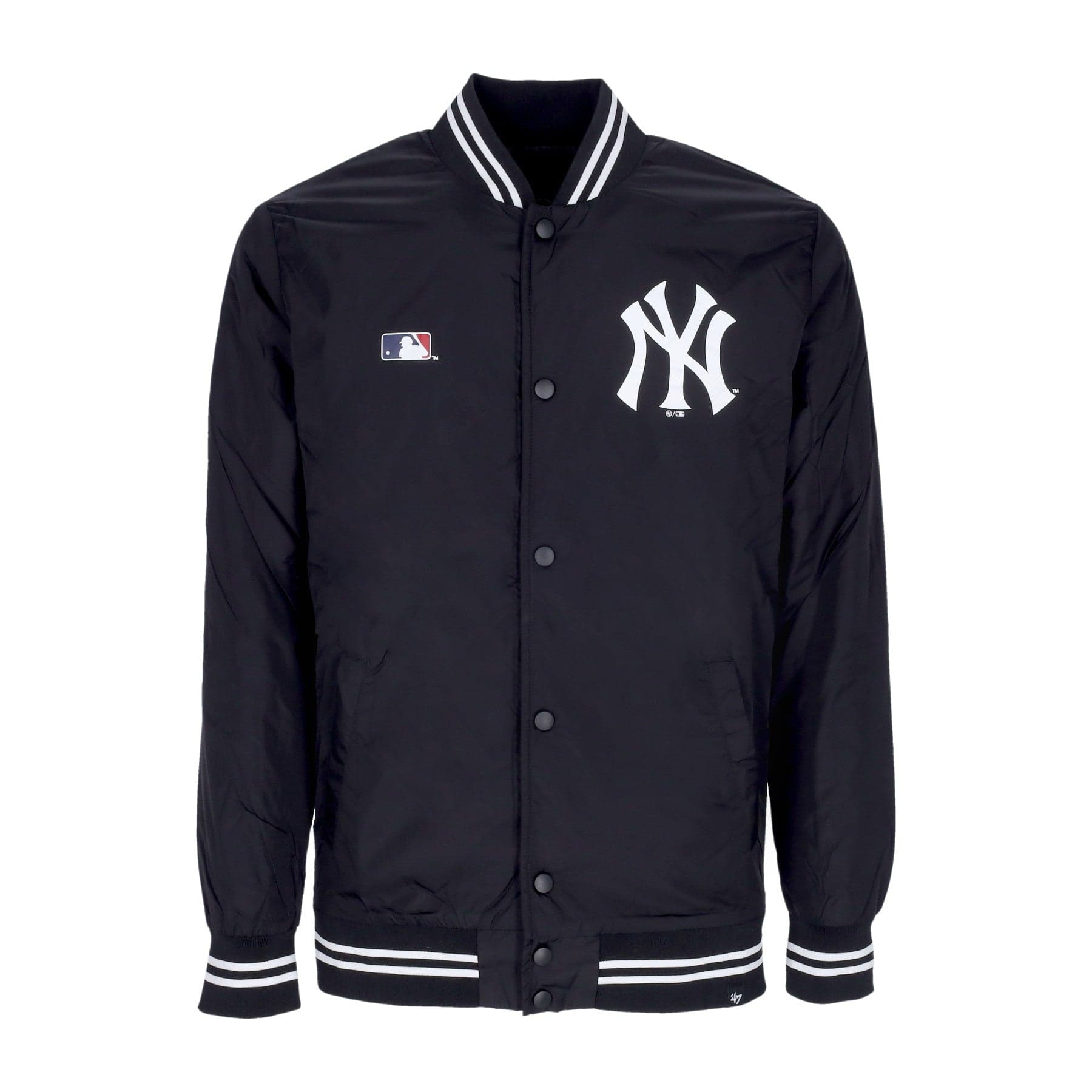 Mlb Drift Track Jacket Neyyan Jet Black Men's Bomber Jacket
