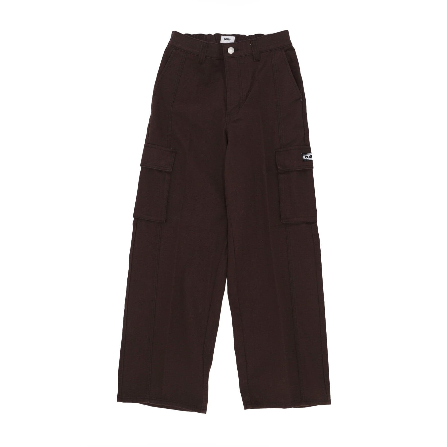 Jeans Women Search Cargo Denim Pant Java Brown