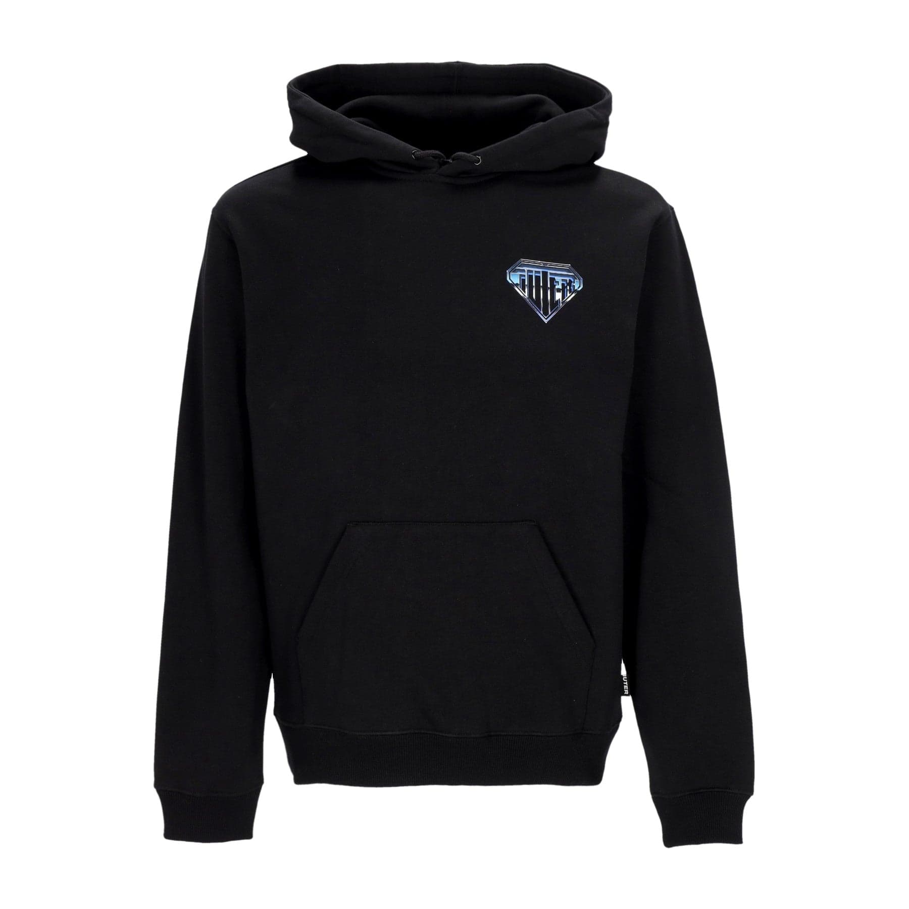 Men's Metal Logo Hoodie Black