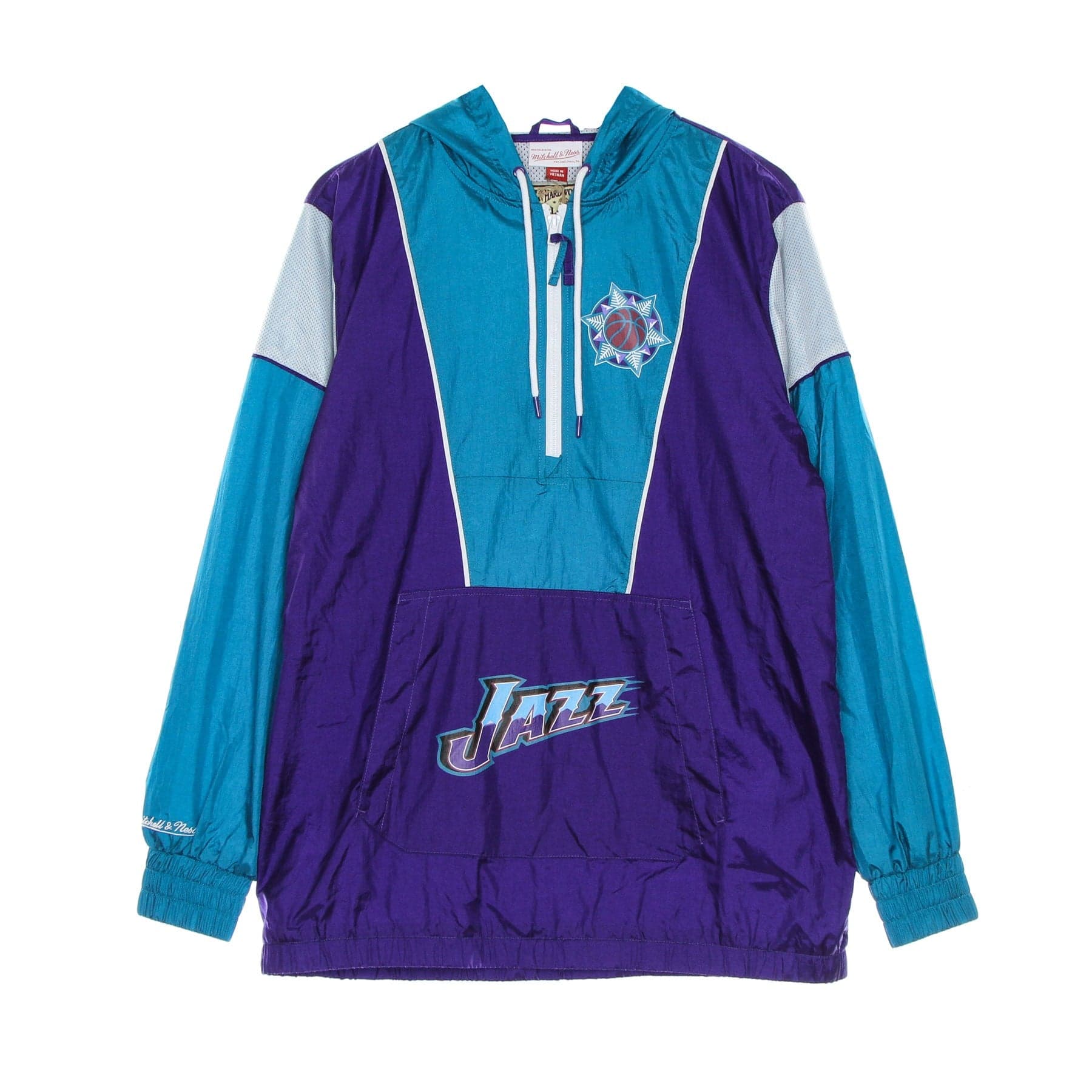 Men's Pull-On Windbreaker Nba Highlight Reel Windbreaker Hardwood Classics Utajaz