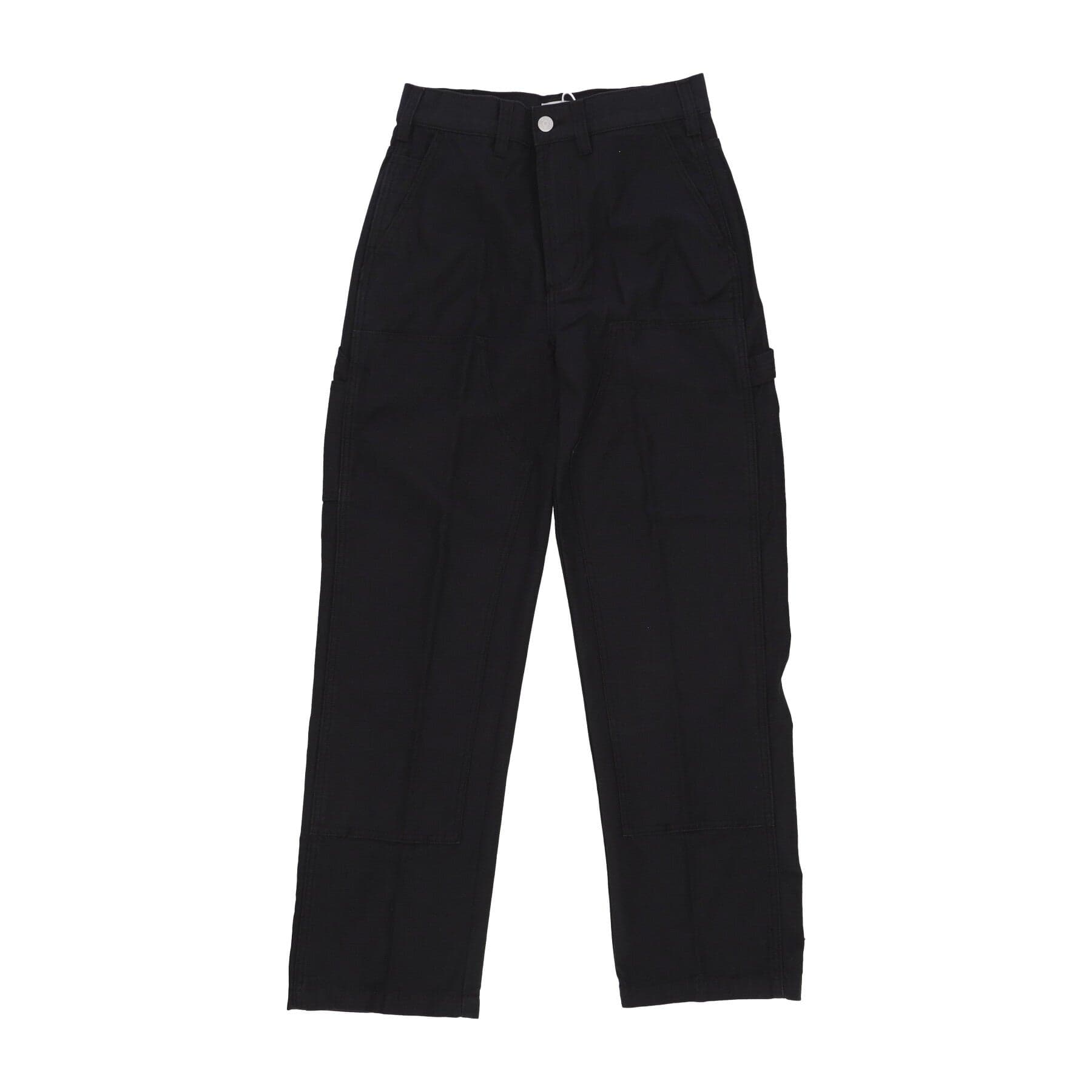 Long Men's Big Timer Twill Double Knee Carpenter Pant Black