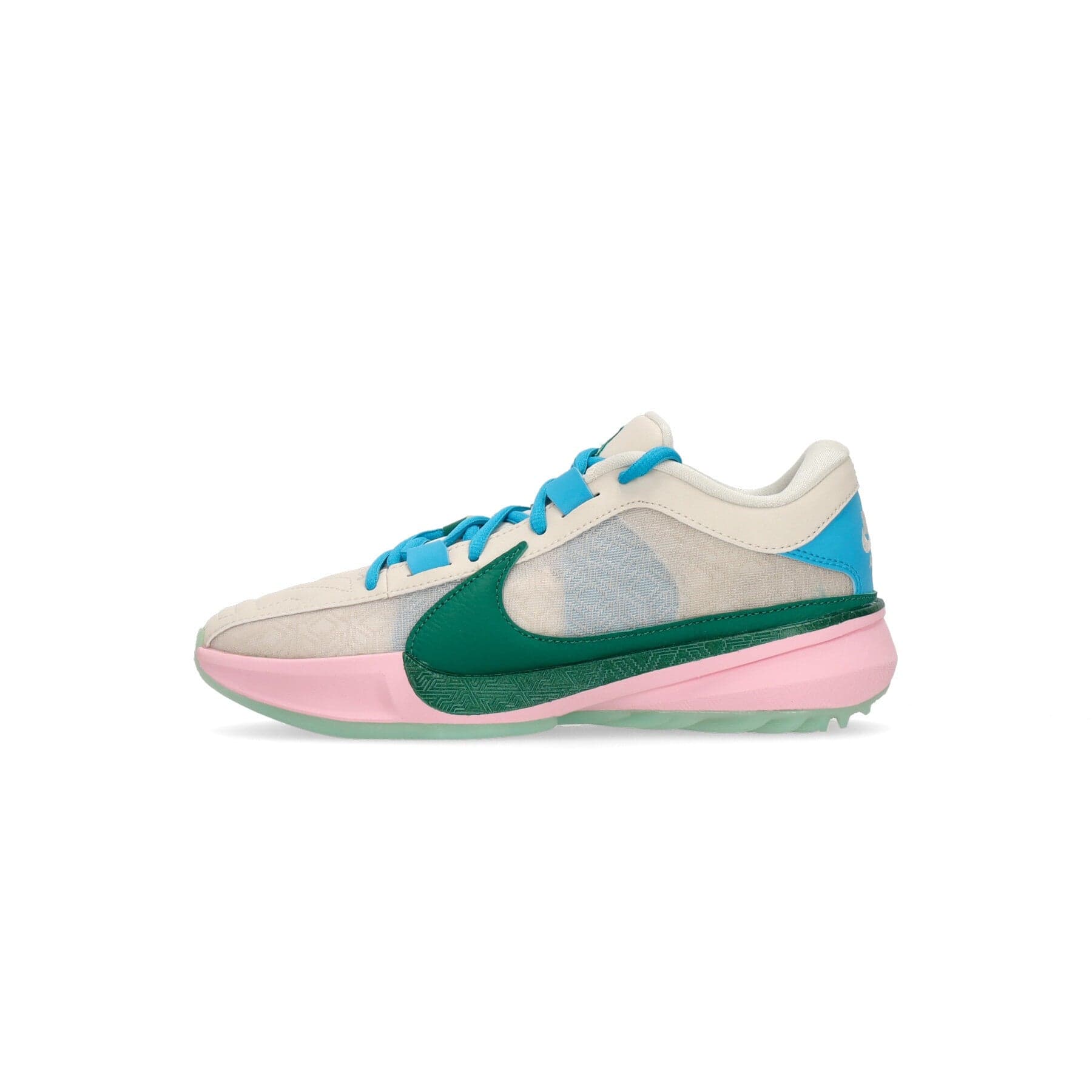 Men's Basketball Shoe Zoom Freak 5 Lt Orewood Brn/emerald Rise