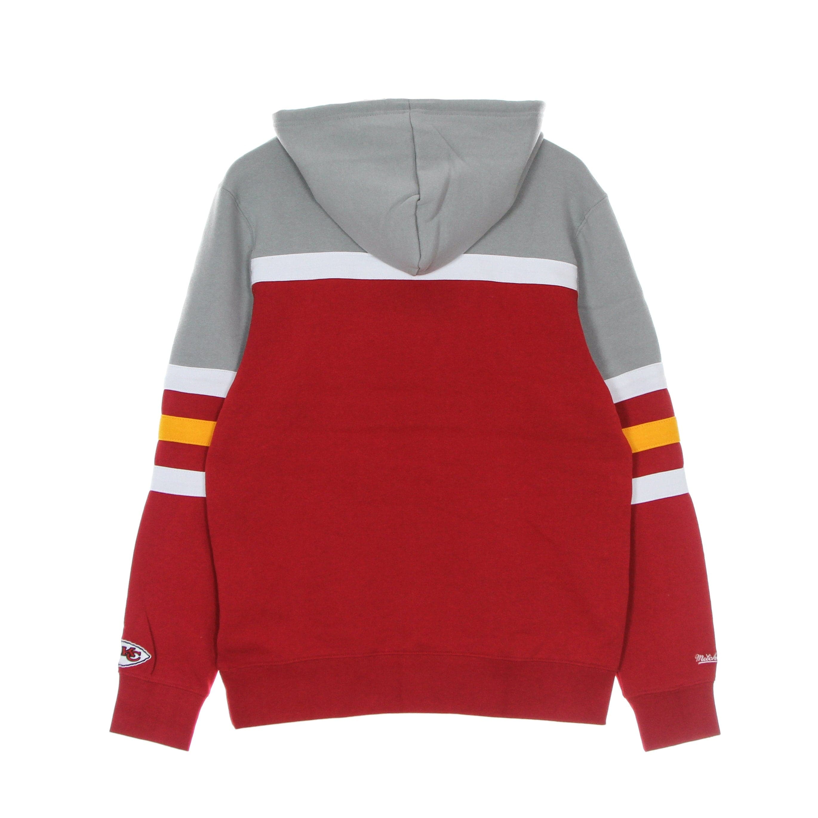 Men's Hoodie Nfl Head Coach Hoody Kanchi Grey/red