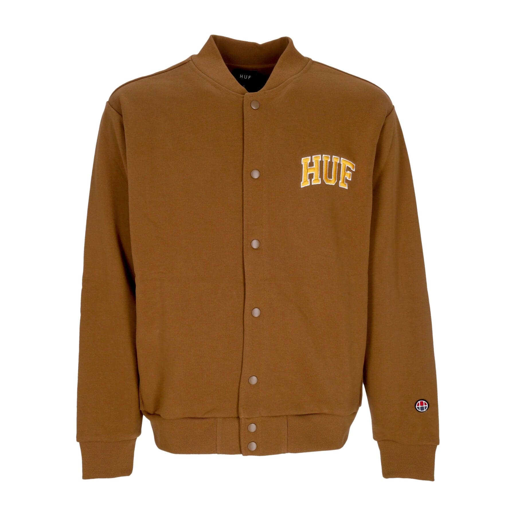 Men's College Lightweight Sweatshirt Athletic Cardigan Rubber