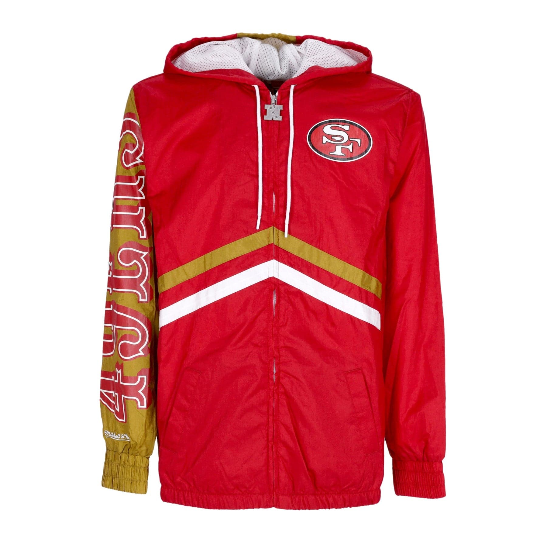 Men's Windbreaker NFL Undeniable Full Zip Windbreaker Saf49e Scarlet
